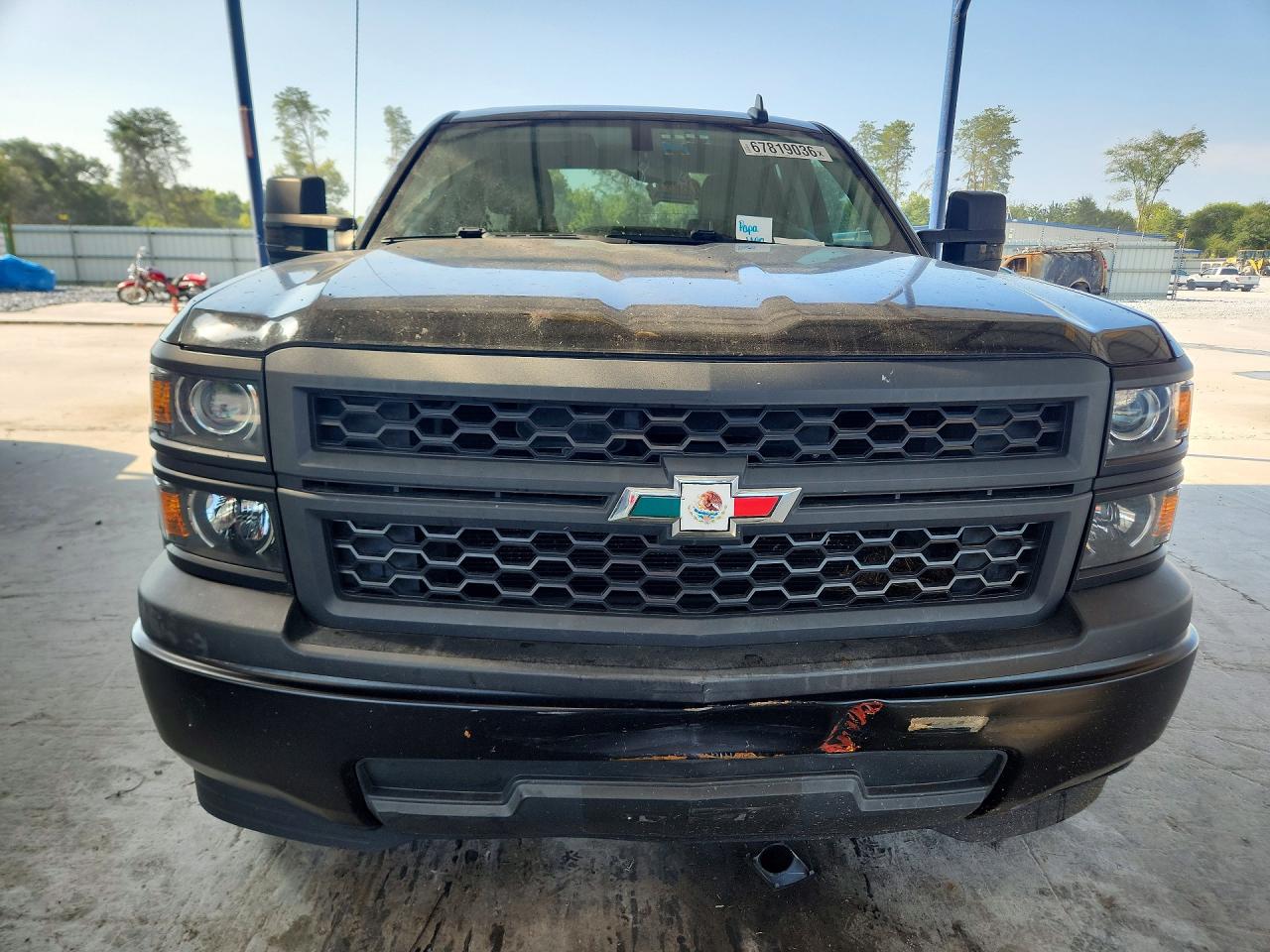 2015 Chevrolet Silverado C1500 Black vin: 1GCRCPEH6FZ322748