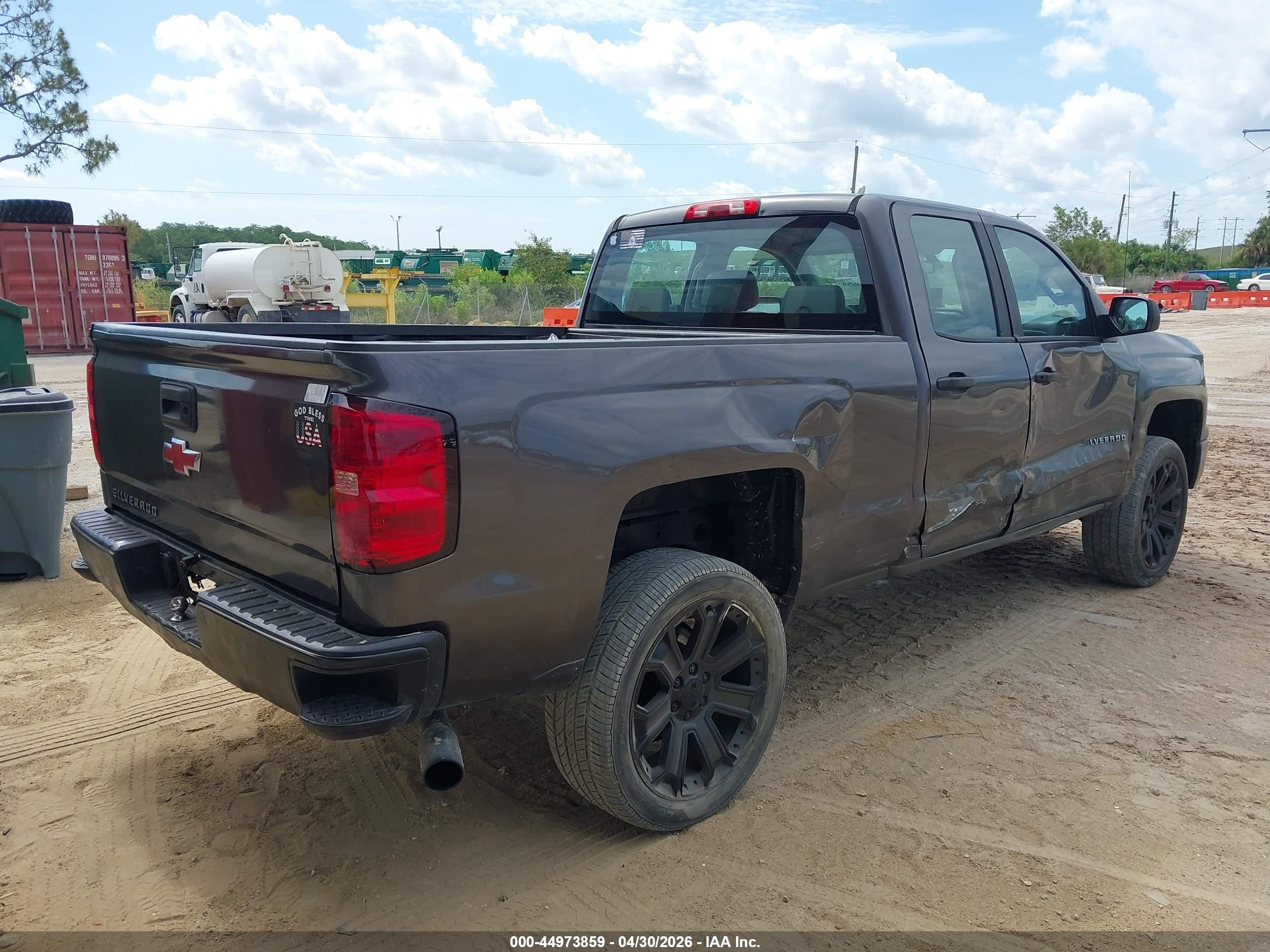 2014 Chevrolet Silverado 1500 Work Truck 1wt Серый vin: 1GCRCPEH7EZ357989