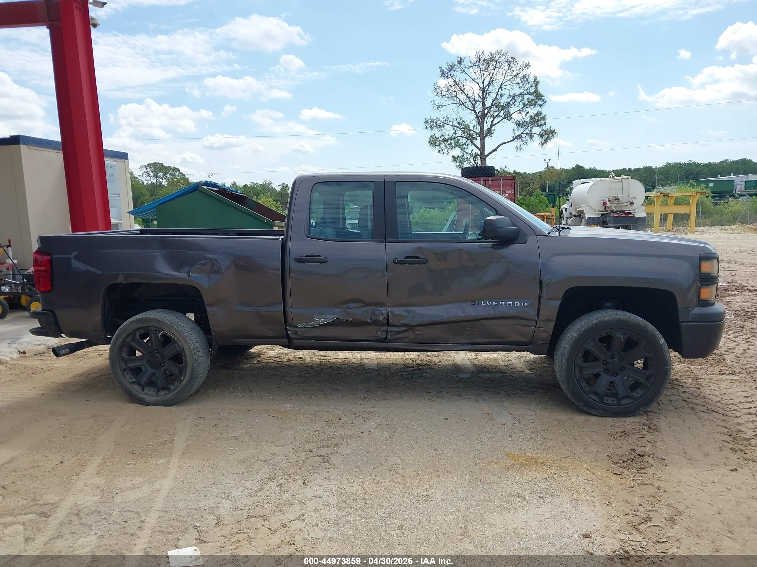 2014 Chevrolet Silverado 1500 Work Truck 1wt Серый vin: 1GCRCPEH7EZ357989