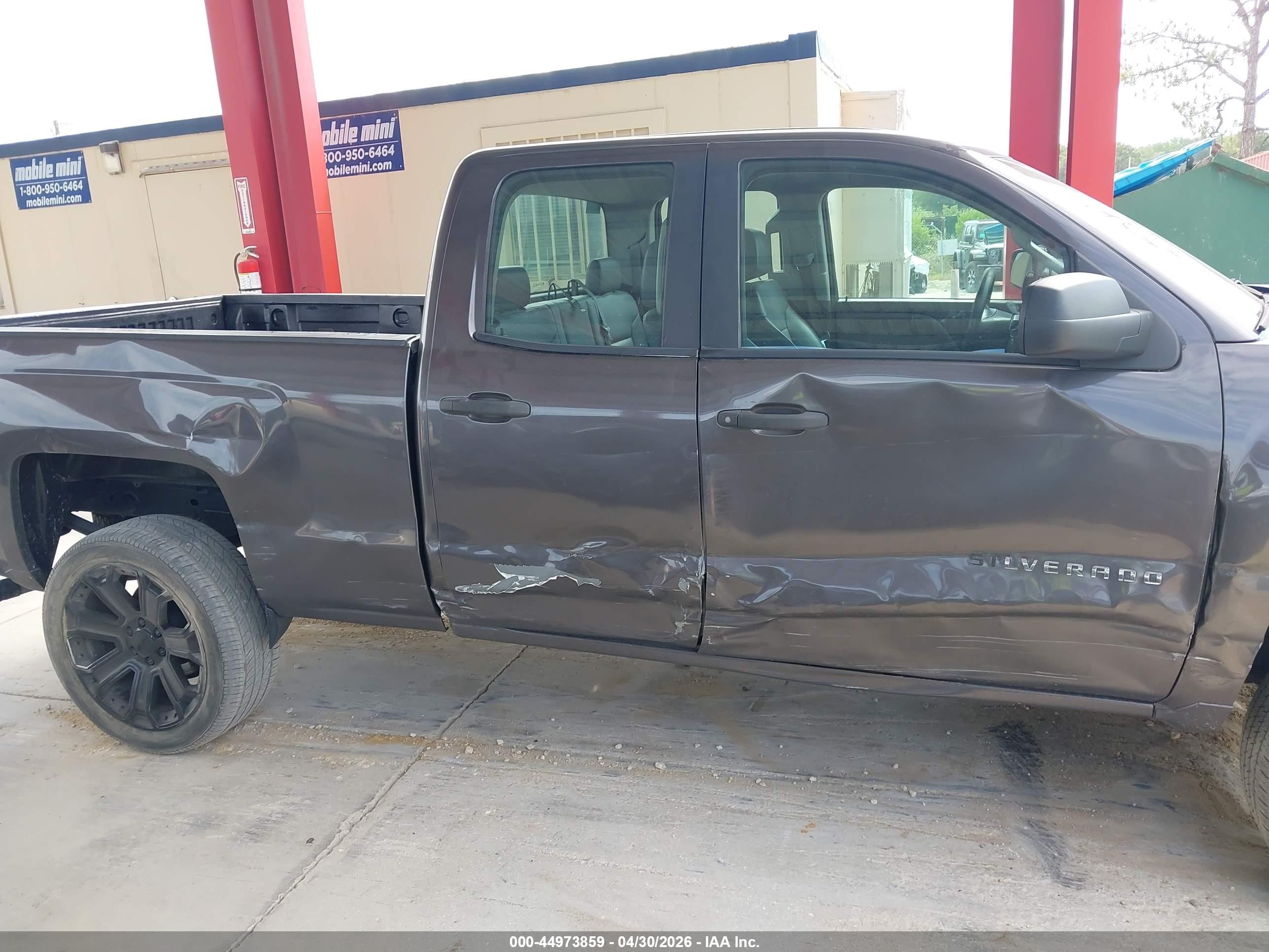 2014 Chevrolet Silverado 1500 Work Truck 1wt Серый vin: 1GCRCPEH7EZ357989