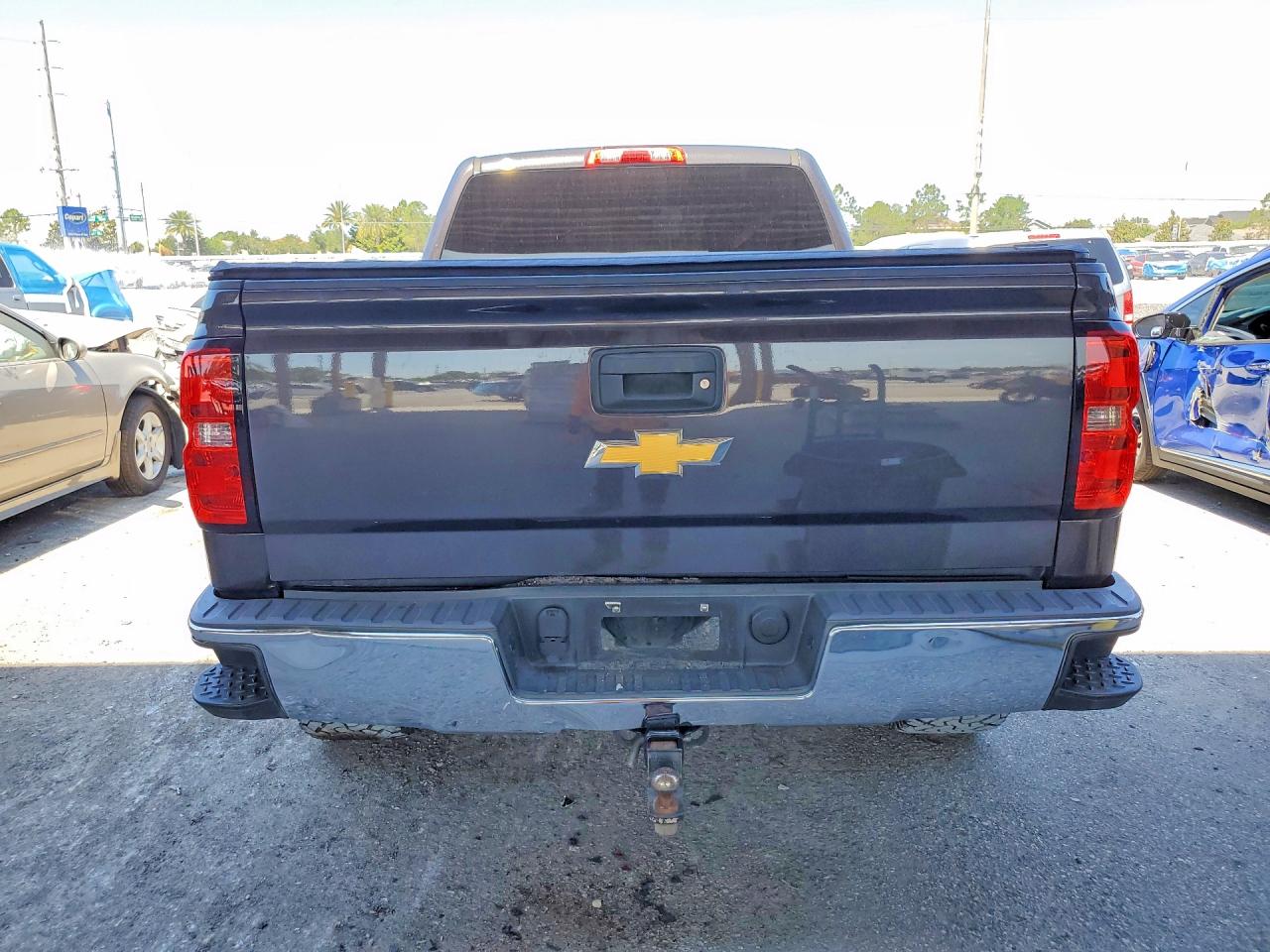 2015 Chevrolet Silverado C1500 Черный vin: 1GCRCPEH7FZ245047
