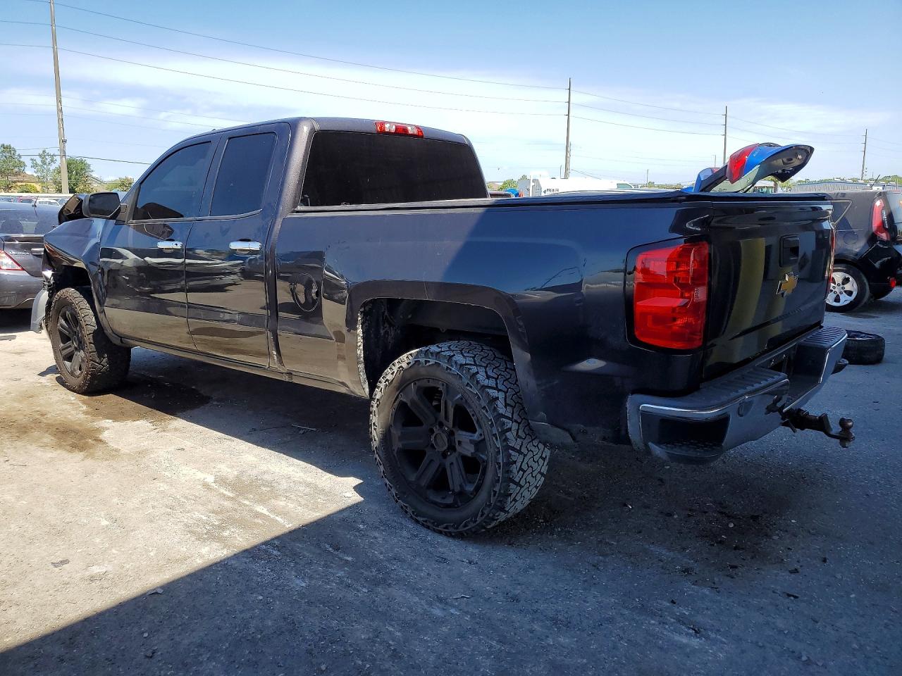 2015 Chevrolet Silverado C1500 Черный vin: 1GCRCPEH7FZ245047