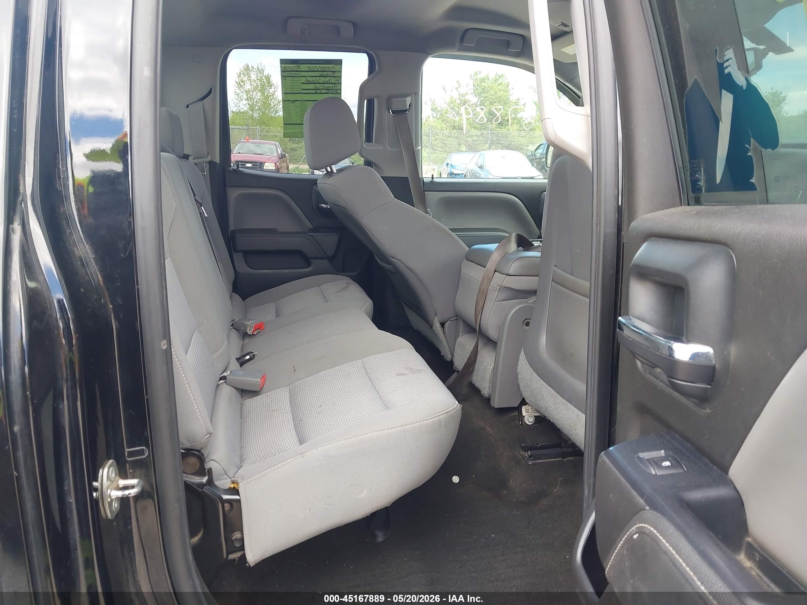 2015 Chevrolet Silverado 1500 Wt Black vin: 1GCRCPEH7FZ322418