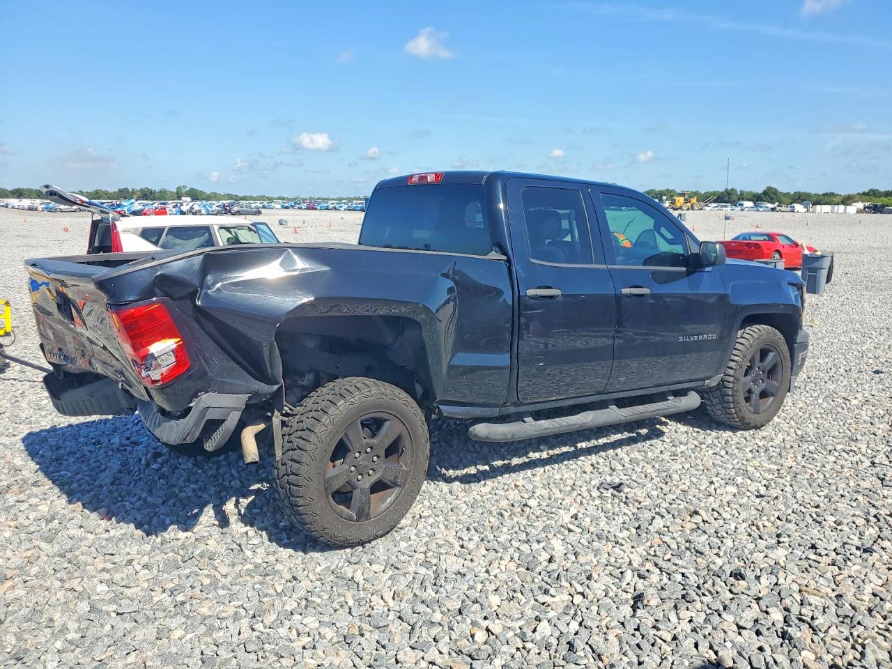 2015 Chevrolet Silverado C1500 Black vin: 1GCRCPEH7FZ417688