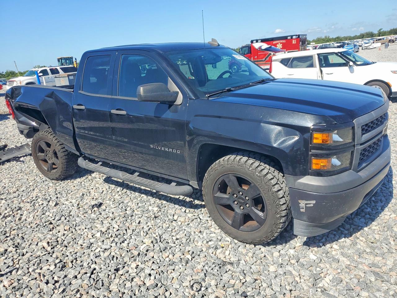 2015 Chevrolet Silverado C1500 Black vin: 1GCRCPEH7FZ417688