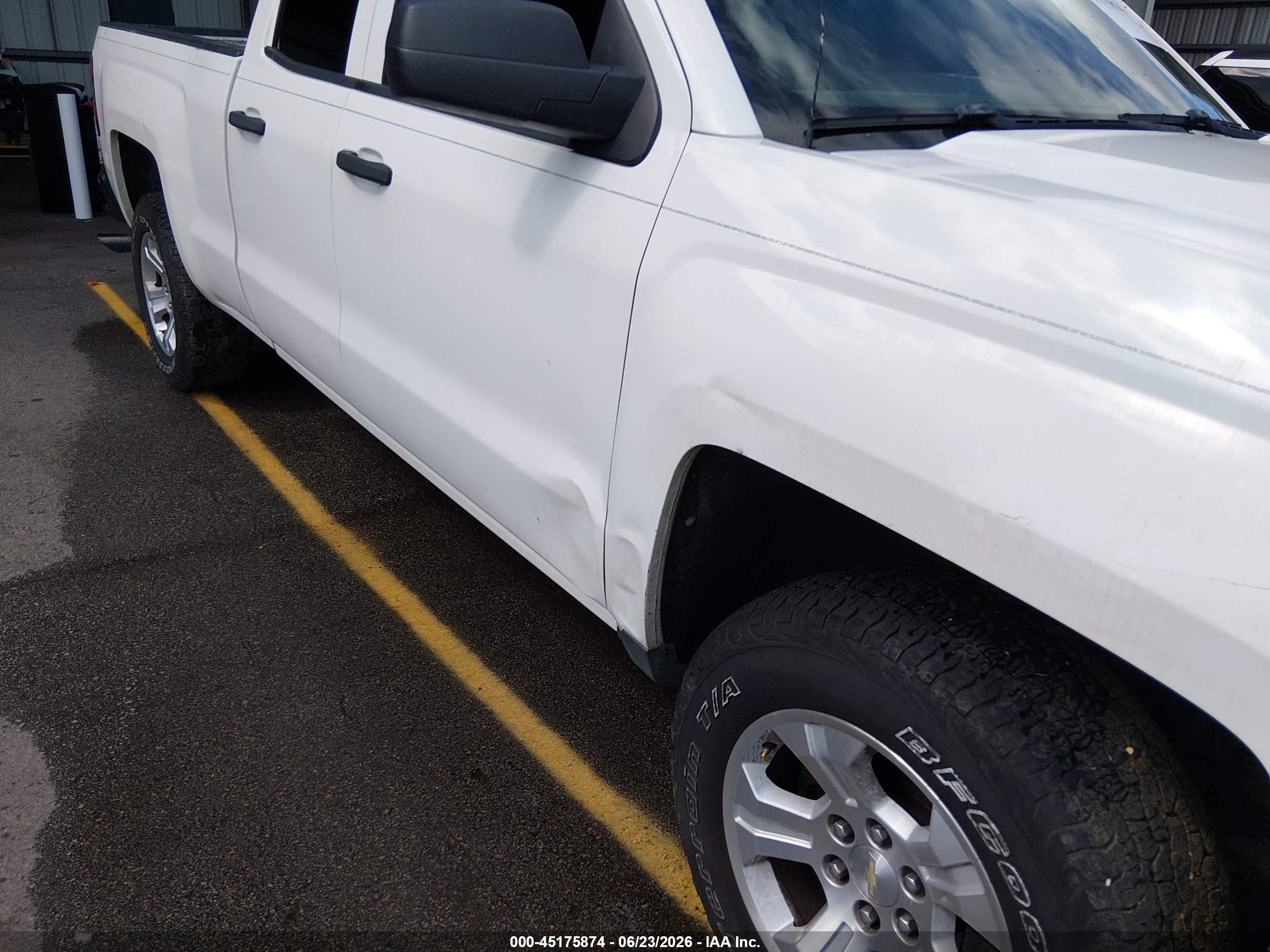 2014 Chevrolet Silverado 1500 Work Truck 1wt White vin: 1GCRCPEH8EZ120122
