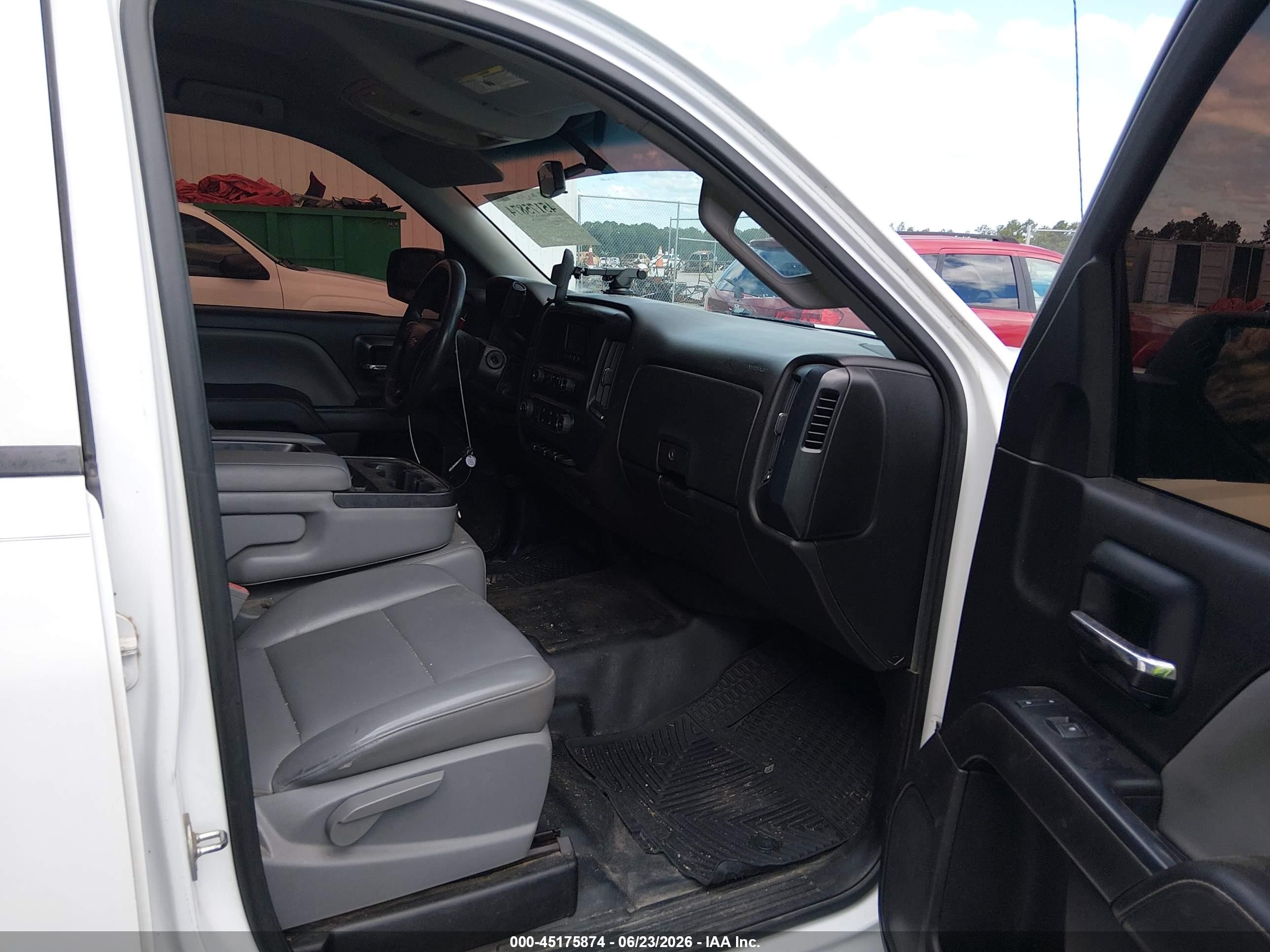 2014 Chevrolet Silverado 1500 Work Truck 1wt White vin: 1GCRCPEH8EZ120122