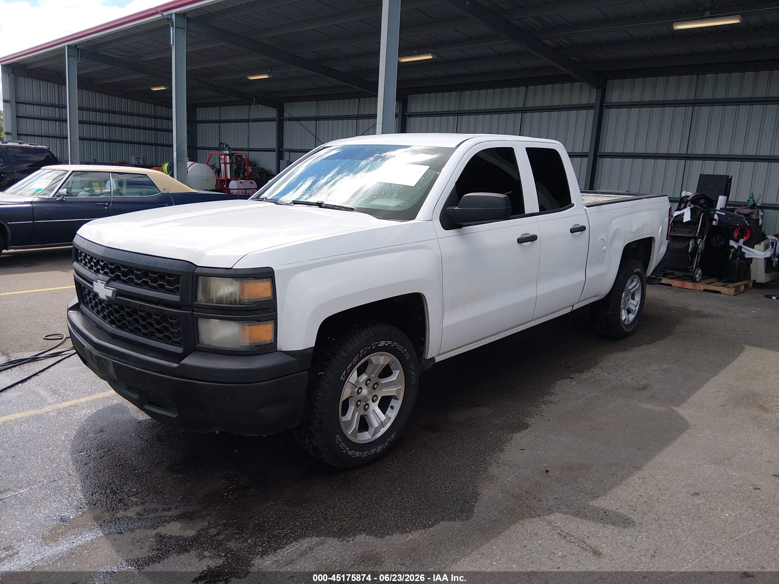 2014 Chevrolet Silverado 1500 Work Truck 1wt White vin: 1GCRCPEH8EZ120122