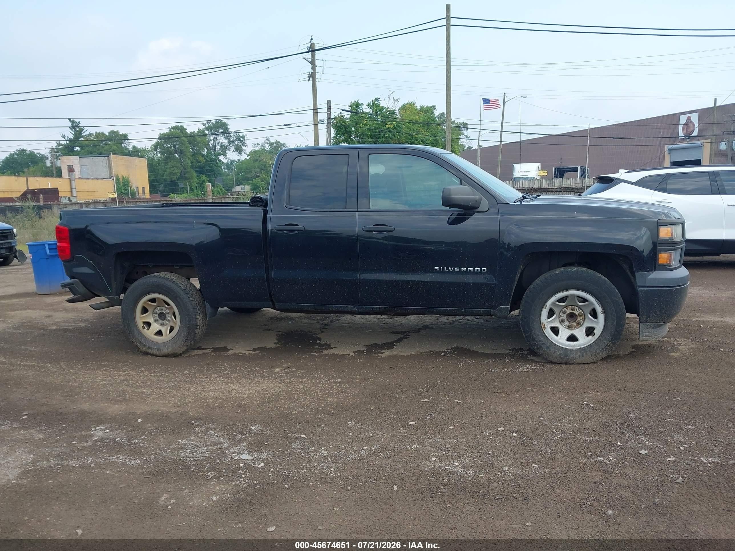 2014 Chevrolet Silverado 1500 Work Truck Black vin: 1GCRCPEH8EZ121433