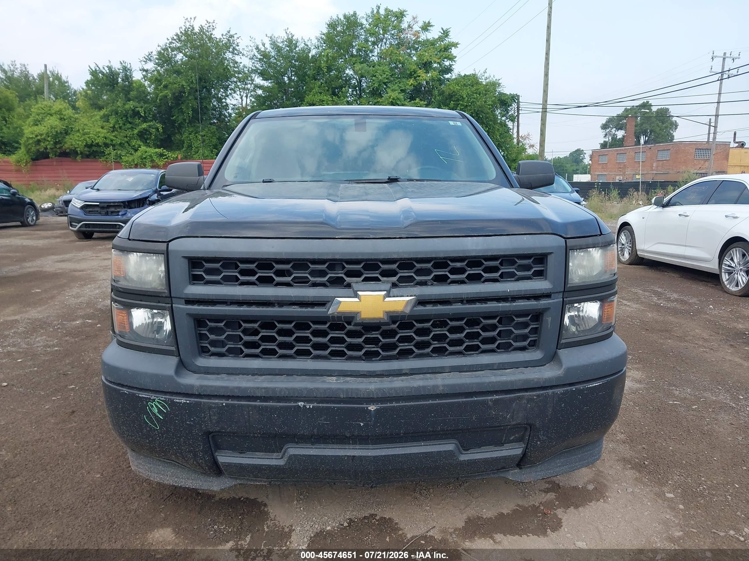 2014 Chevrolet Silverado 1500 Work Truck Black vin: 1GCRCPEH8EZ121433