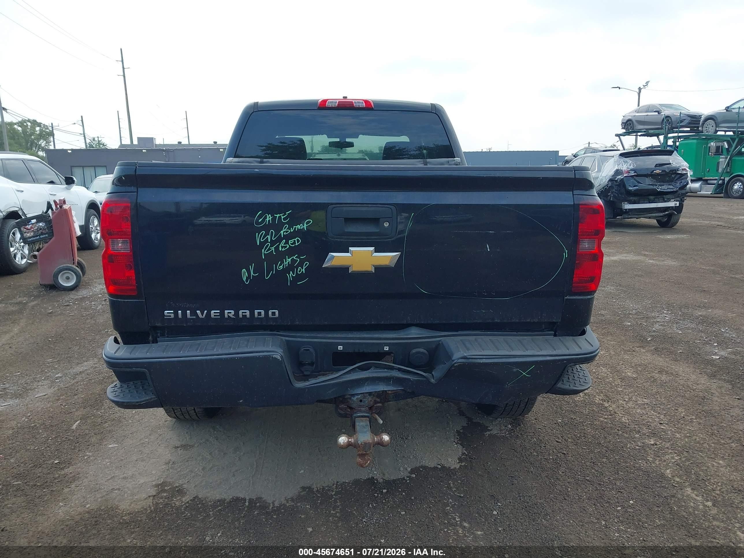 2014 Chevrolet Silverado 1500 Work Truck Black vin: 1GCRCPEH8EZ121433