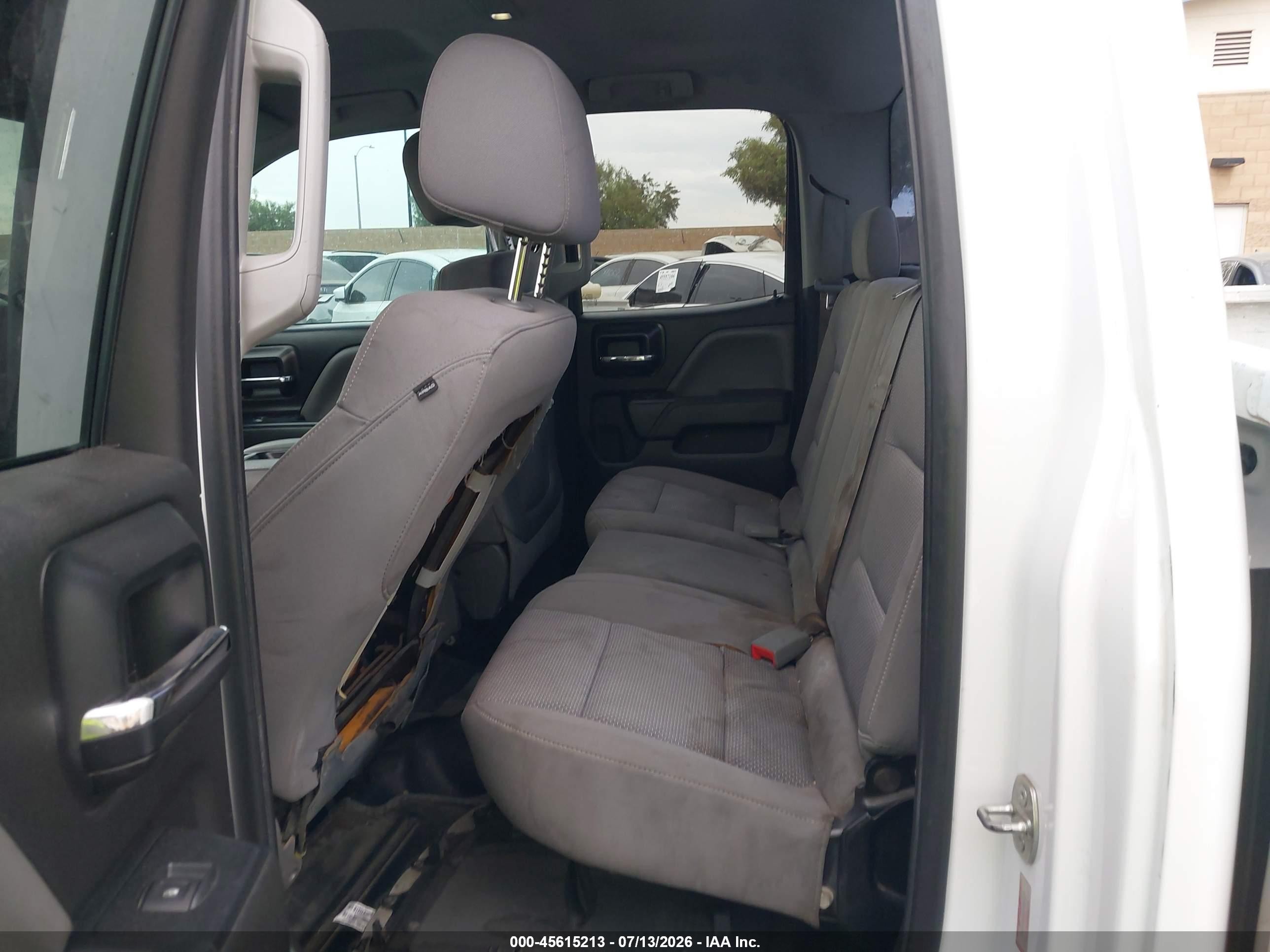 2014 Chevrolet Silverado 1500 Work Truck 1wt White vin: 1GCRCPEH8EZ258727