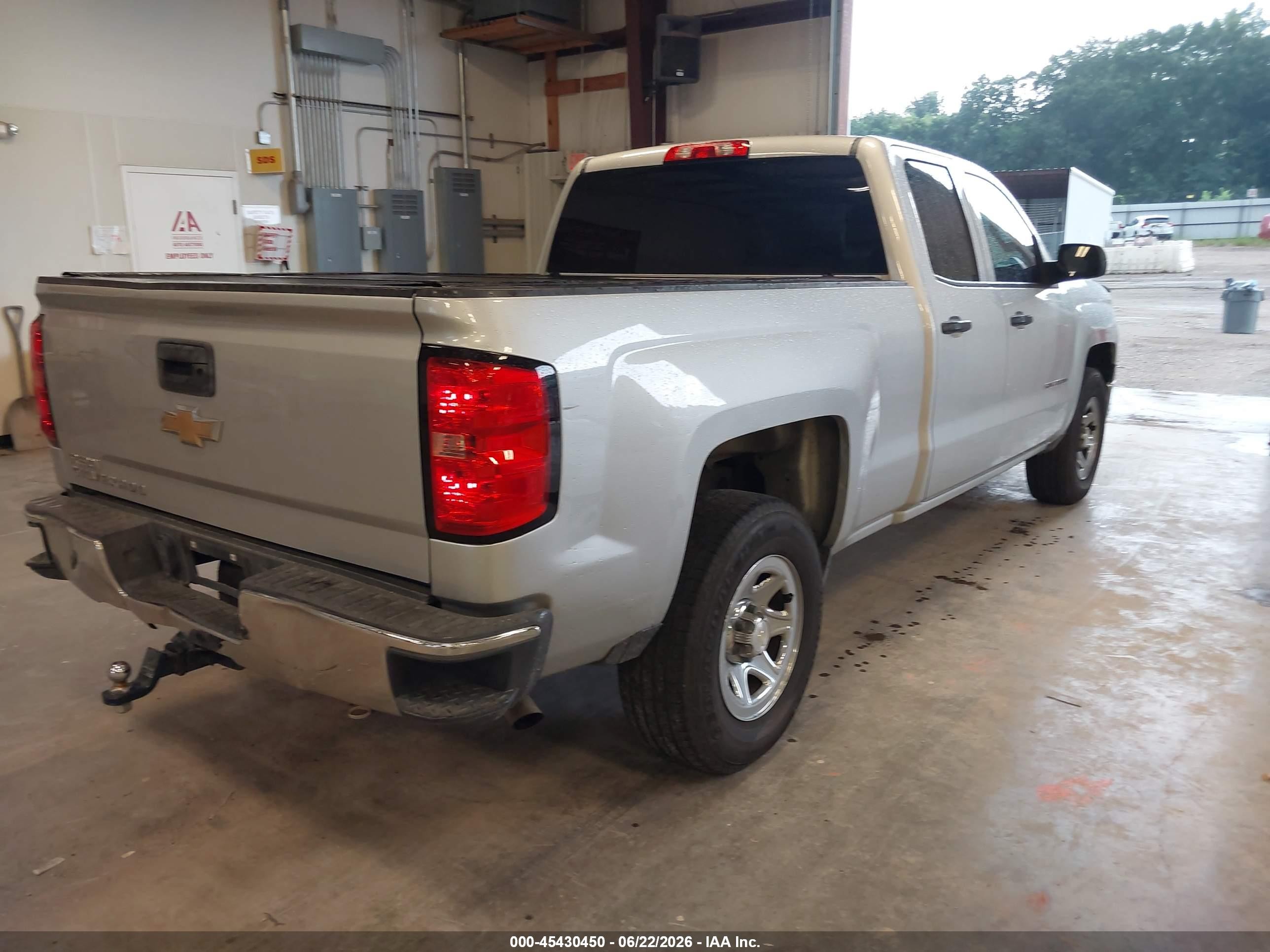 2015 Chevrolet Silverado 1500 Ls Gray vin: 1GCRCPEH8FZ146009