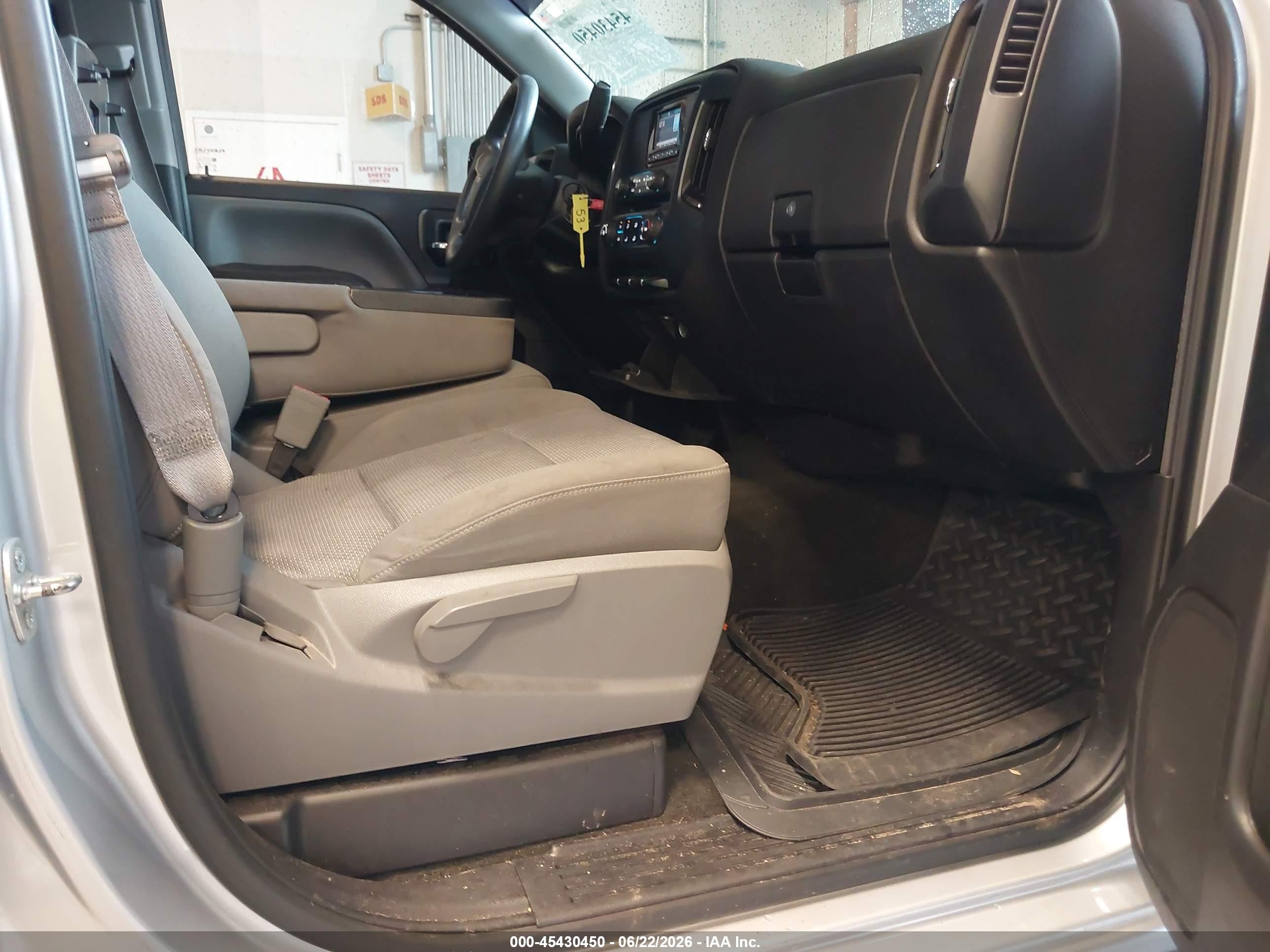 2015 Chevrolet Silverado 1500 Ls Gray vin: 1GCRCPEH8FZ146009