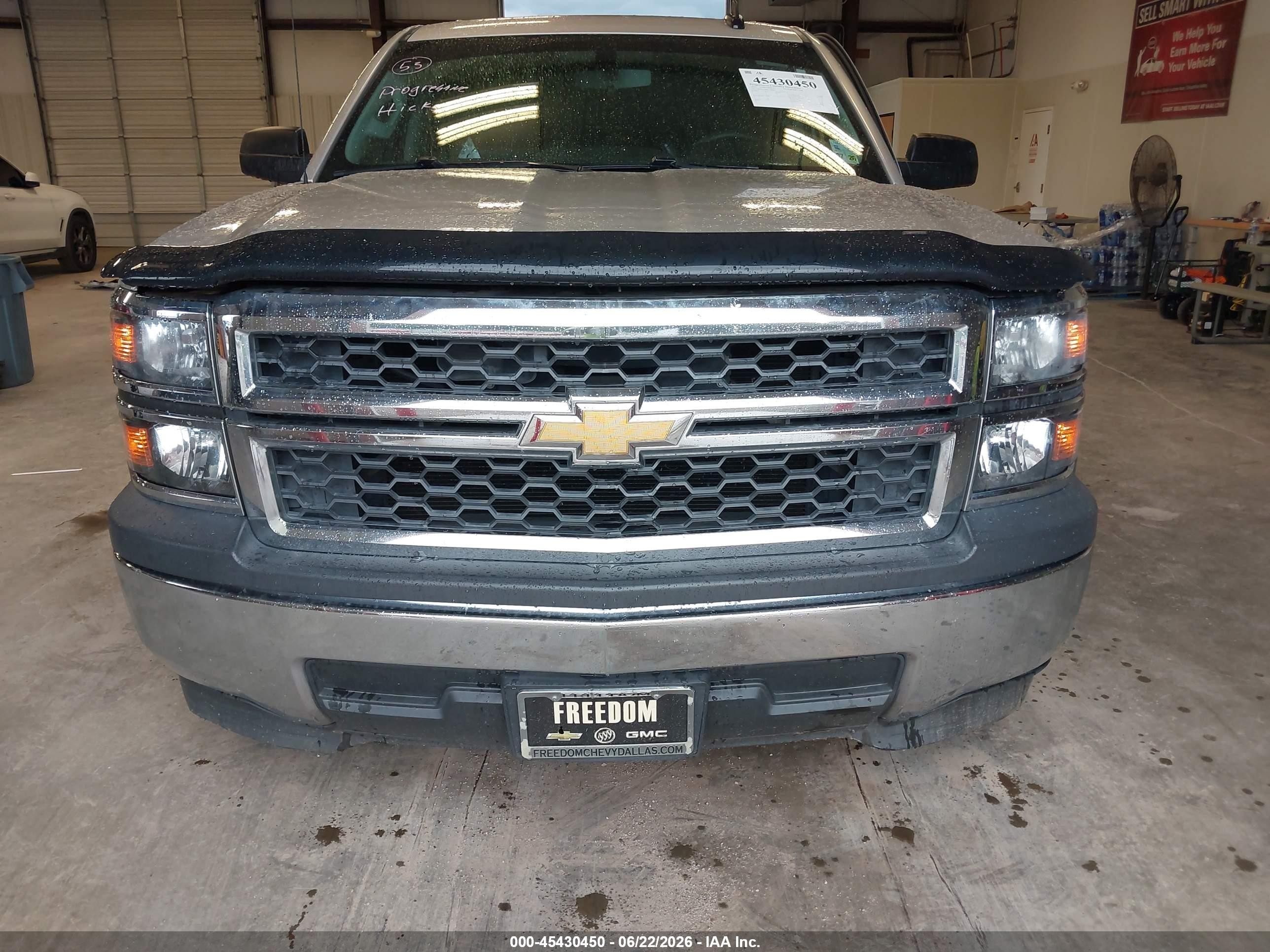 2015 Chevrolet Silverado 1500 Ls Gray vin: 1GCRCPEH8FZ146009
