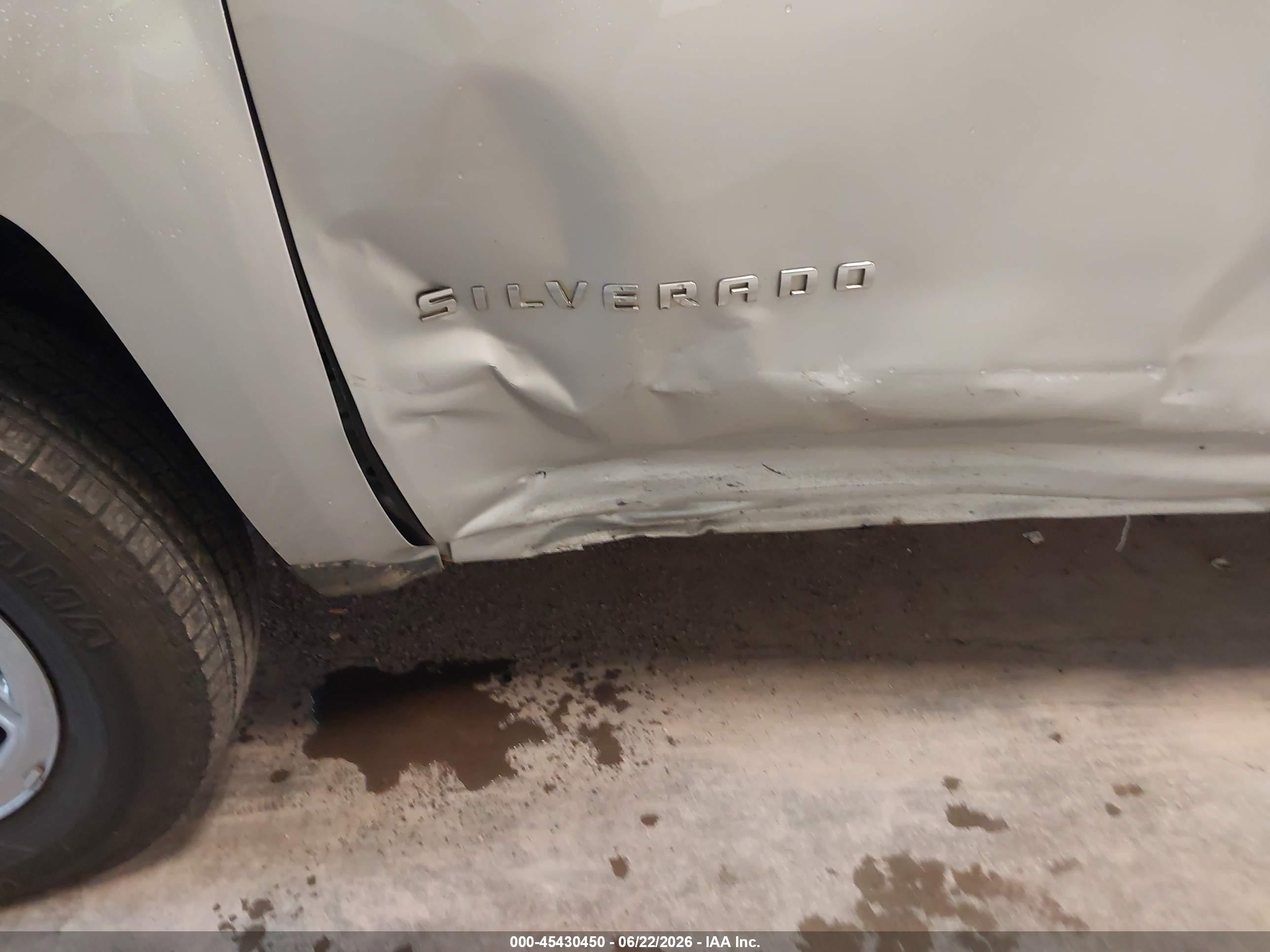 2015 Chevrolet Silverado 1500 Ls Gray vin: 1GCRCPEH8FZ146009
