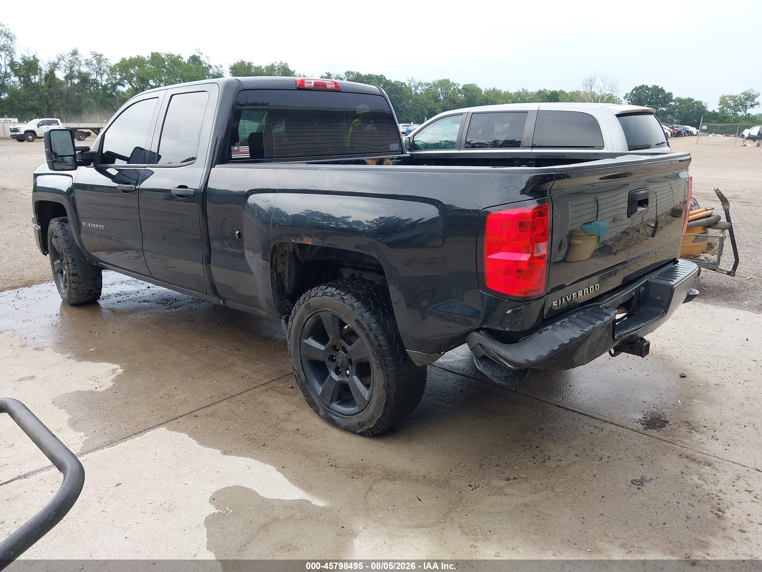 2015 Chevrolet Silverado 1500 Work Truck Черный vin: 1GCRCPEH8FZ316255