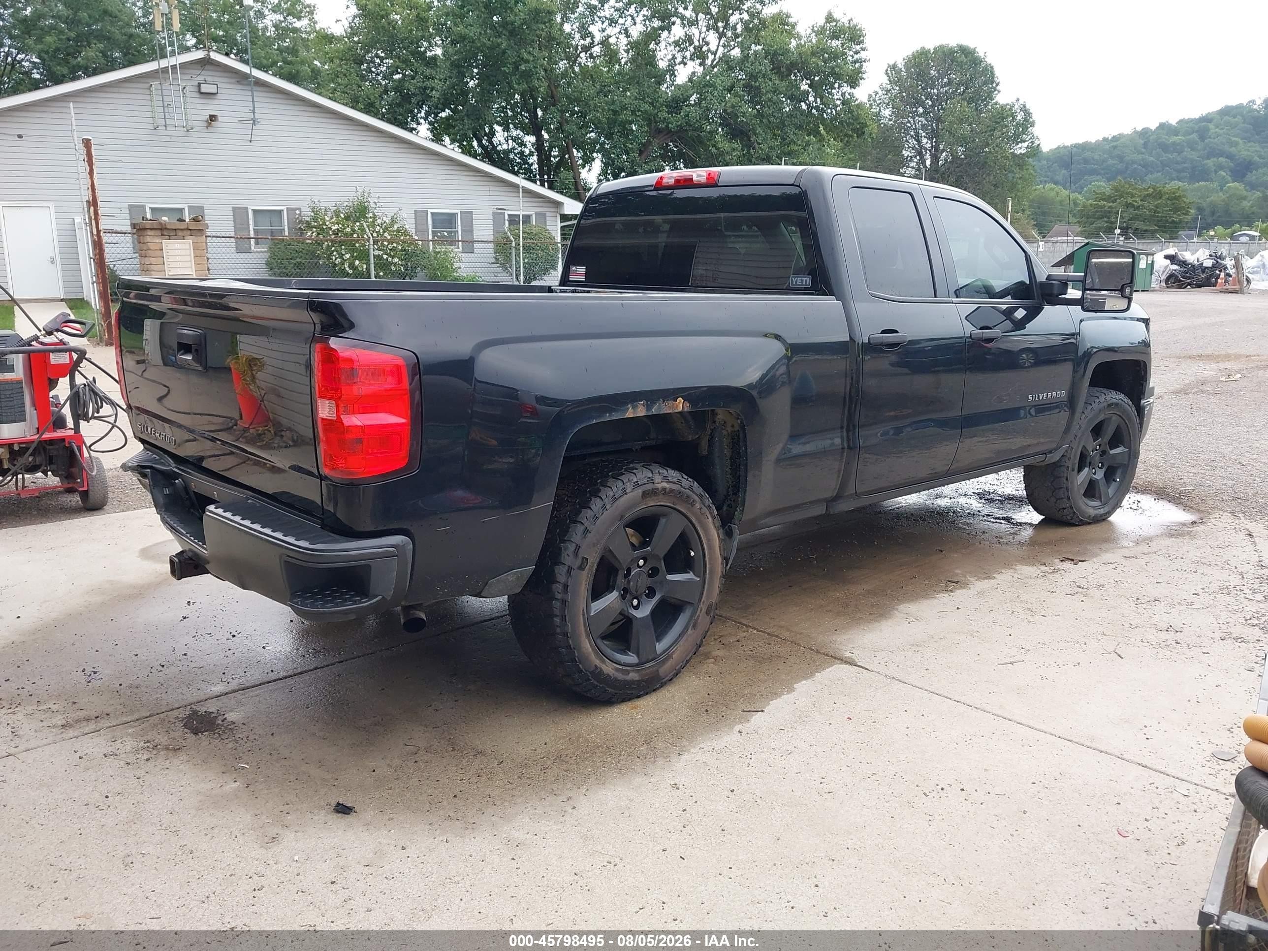 2015 Chevrolet Silverado 1500 Work Truck Черный vin: 1GCRCPEH8FZ316255