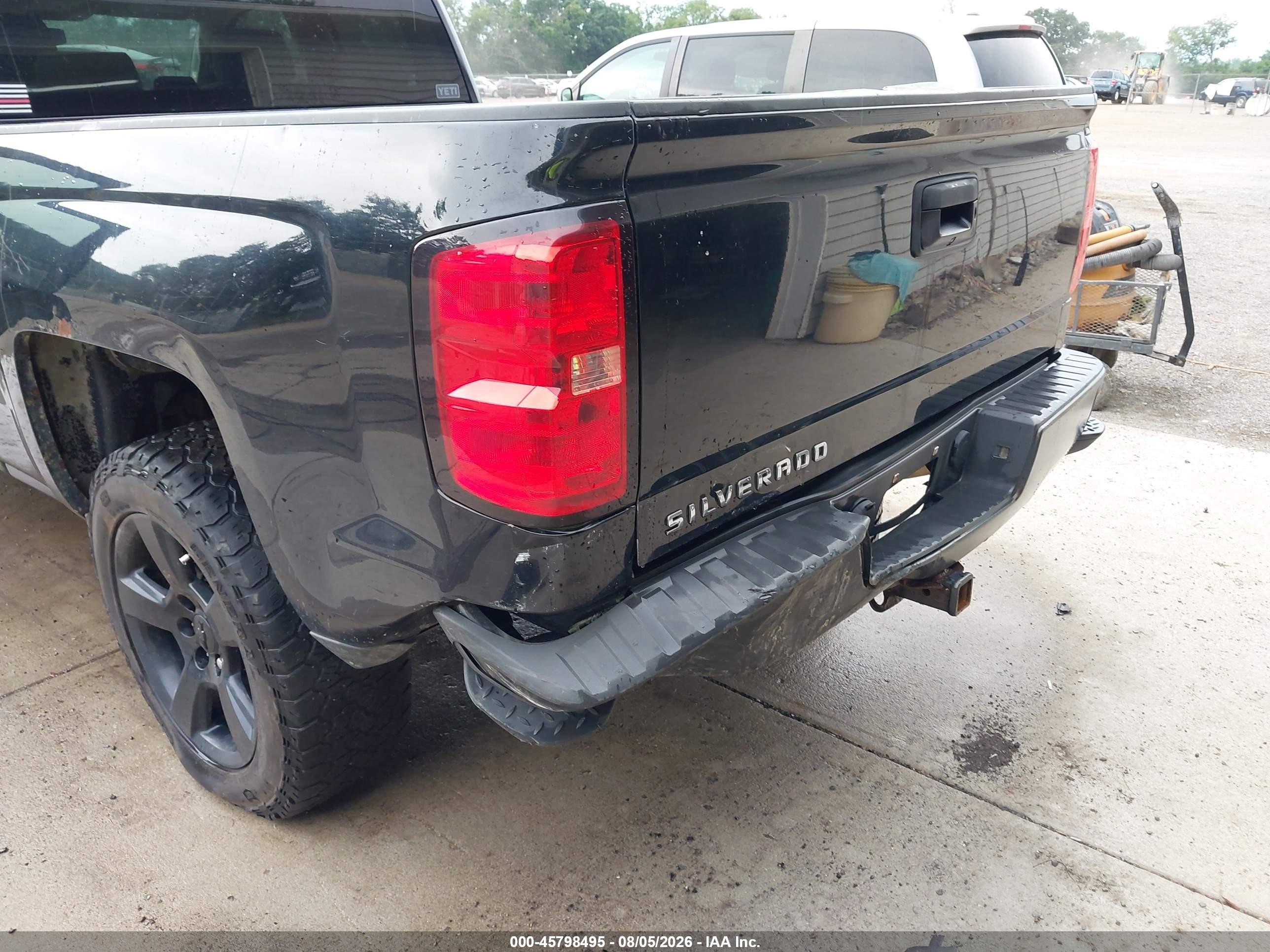 2015 Chevrolet Silverado 1500 Work Truck Черный vin: 1GCRCPEH8FZ316255