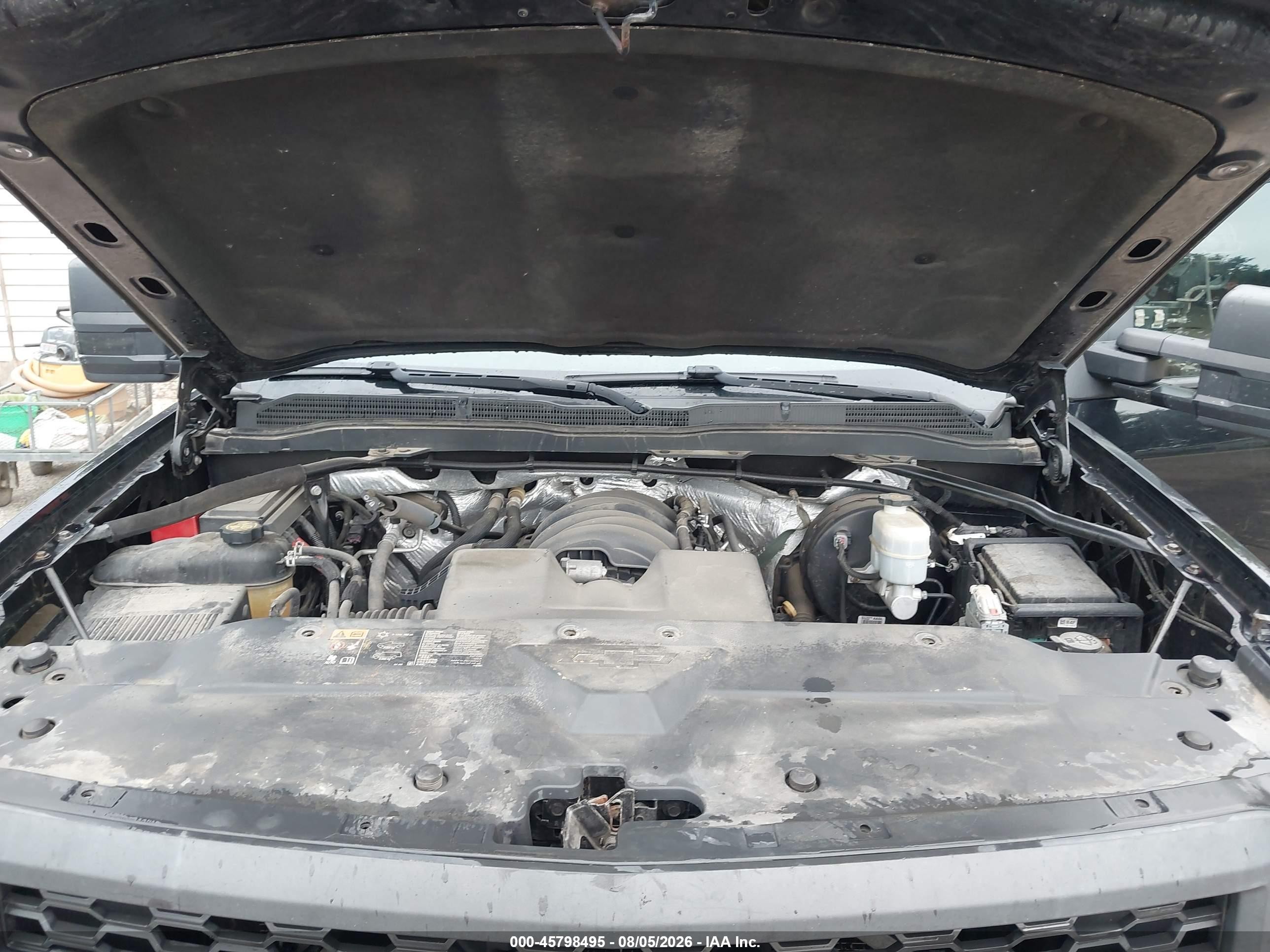 2015 Chevrolet Silverado 1500 Work Truck Черный vin: 1GCRCPEH8FZ316255