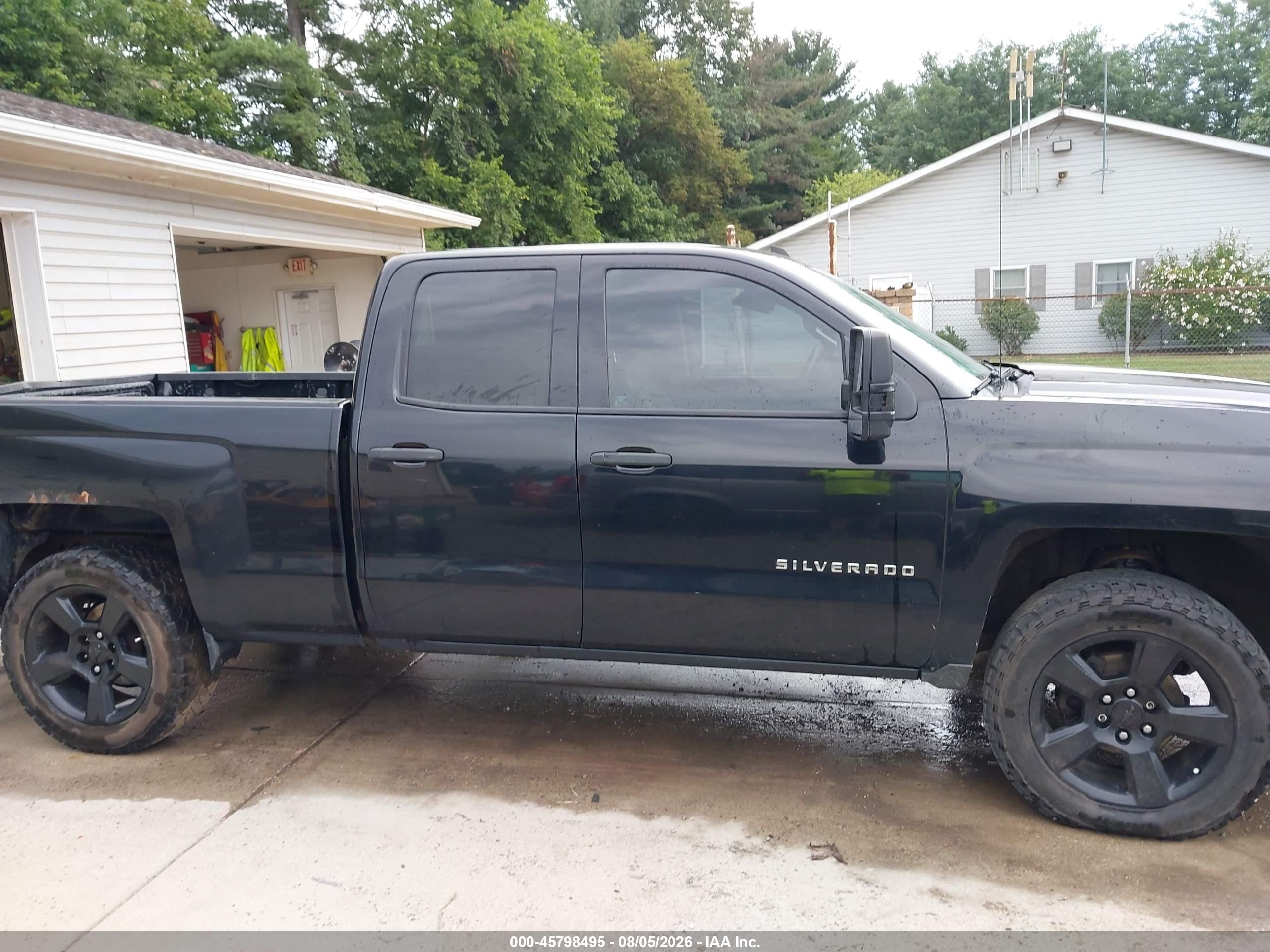 2015 Chevrolet Silverado 1500 Work Truck Черный vin: 1GCRCPEH8FZ316255