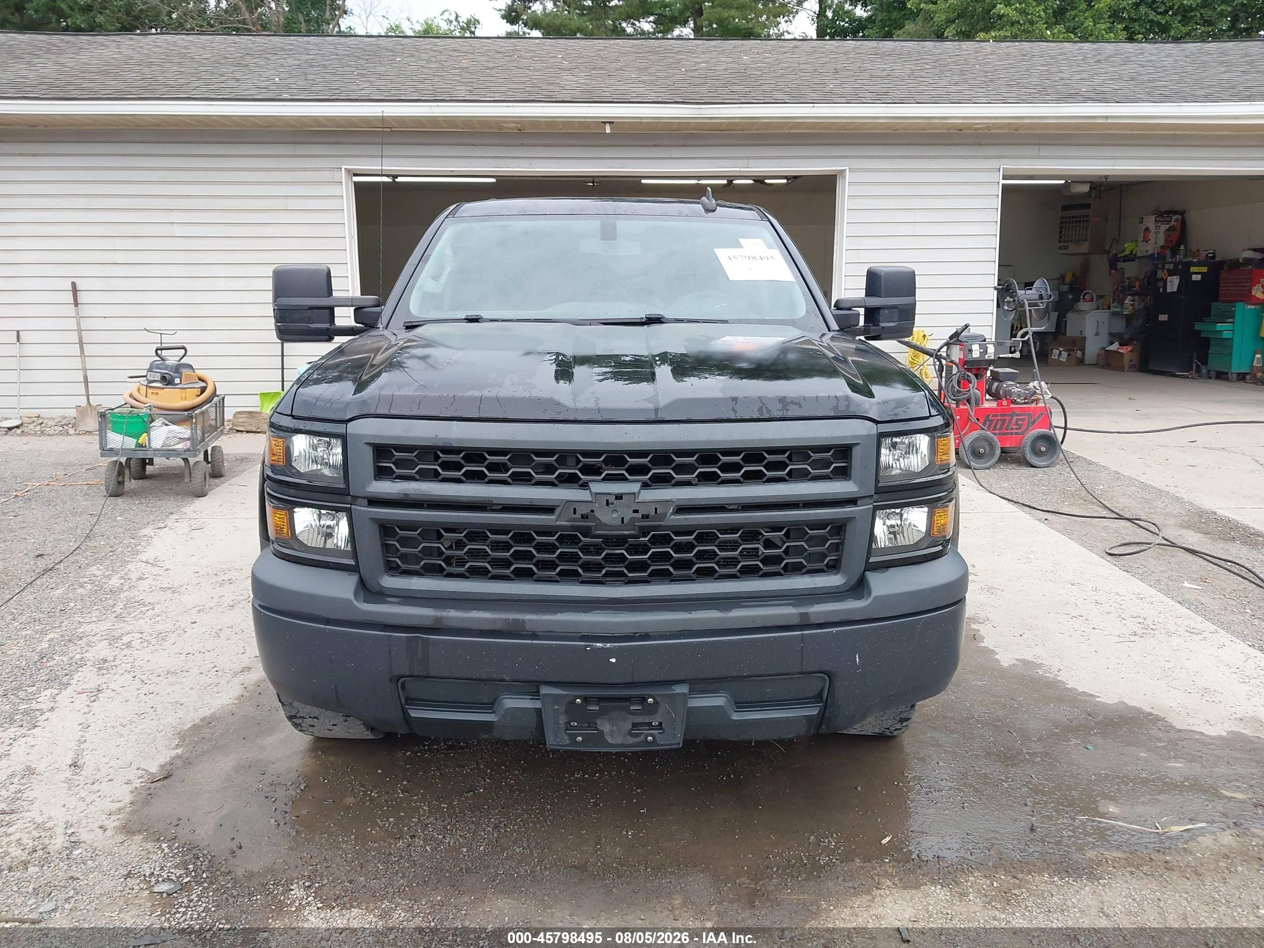 2015 Chevrolet Silverado 1500 Work Truck Черный vin: 1GCRCPEH8FZ316255