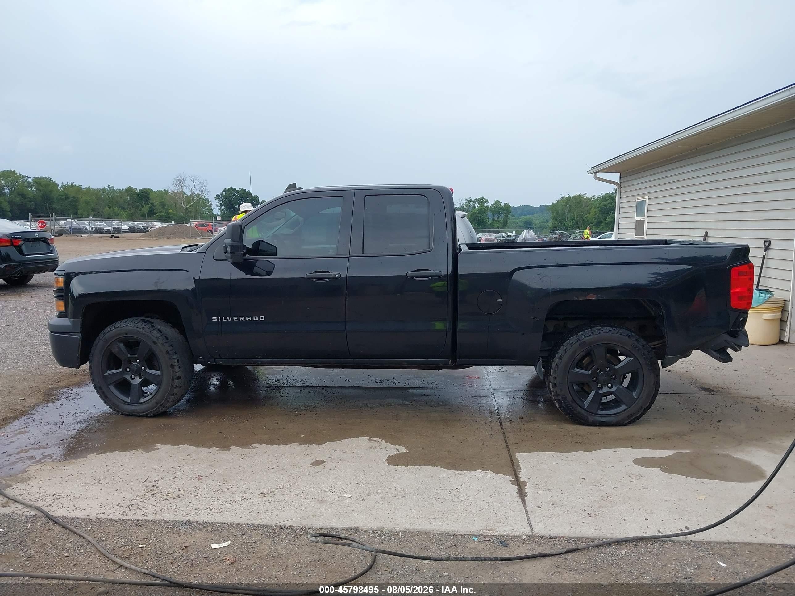 2015 Chevrolet Silverado 1500 Work Truck Черный vin: 1GCRCPEH8FZ316255