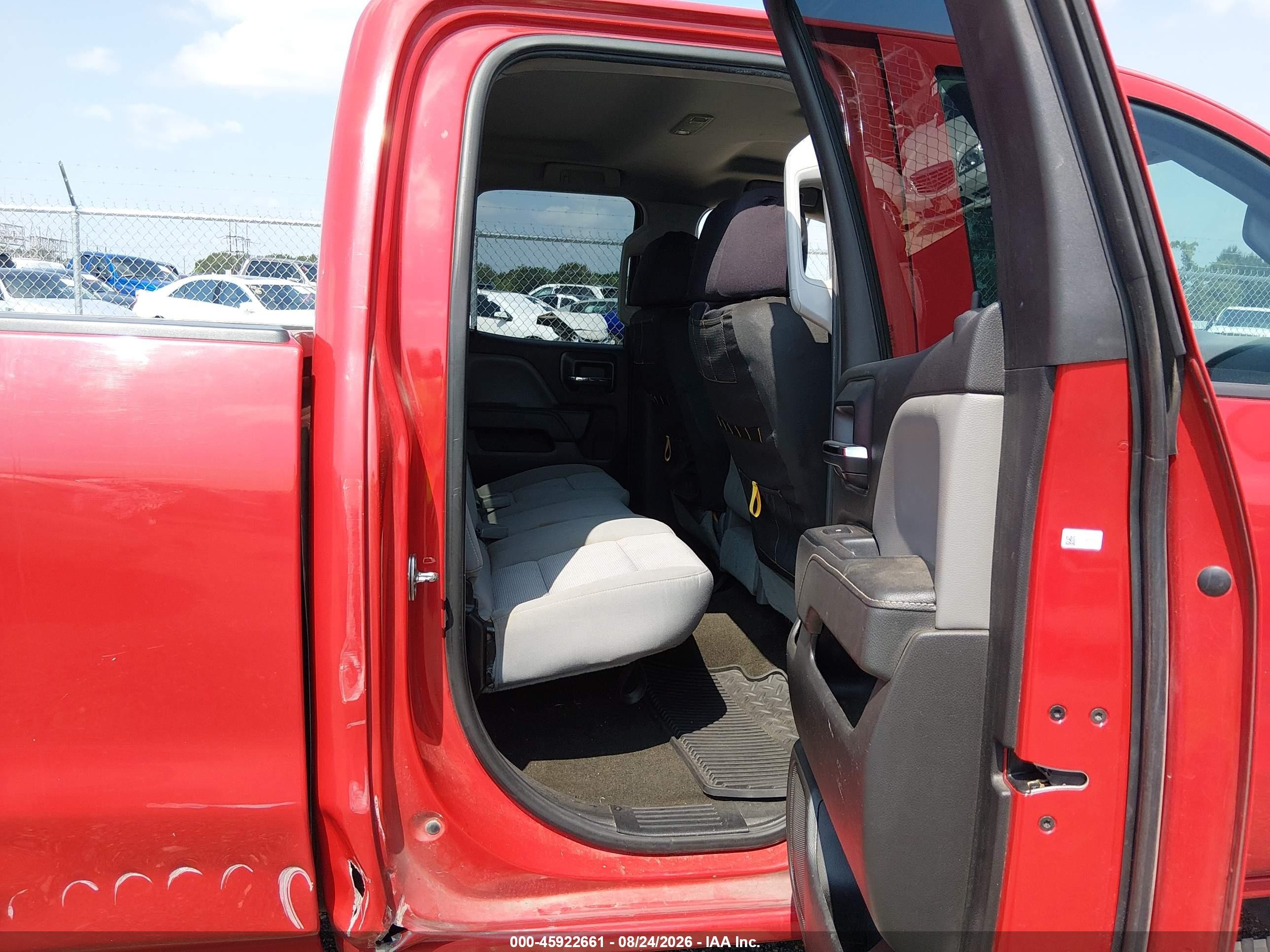 2015 Chevrolet Silverado 1500 Ls Red vin: 1GCRCPEH8FZ323688