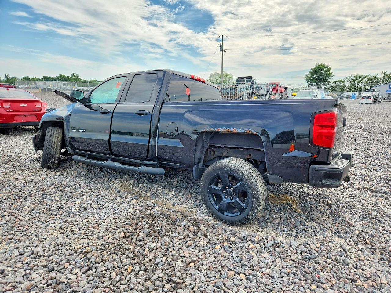 2015 Chevrolet Silverado C1500 Black vin: 1GCRCPEH9FZ417627