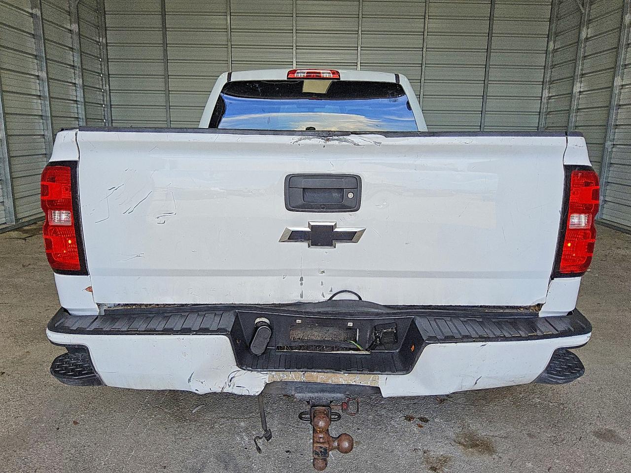 2017 Chevrolet Silverado C1500 Custom White vin: 1GCRCPEH9HZ288856