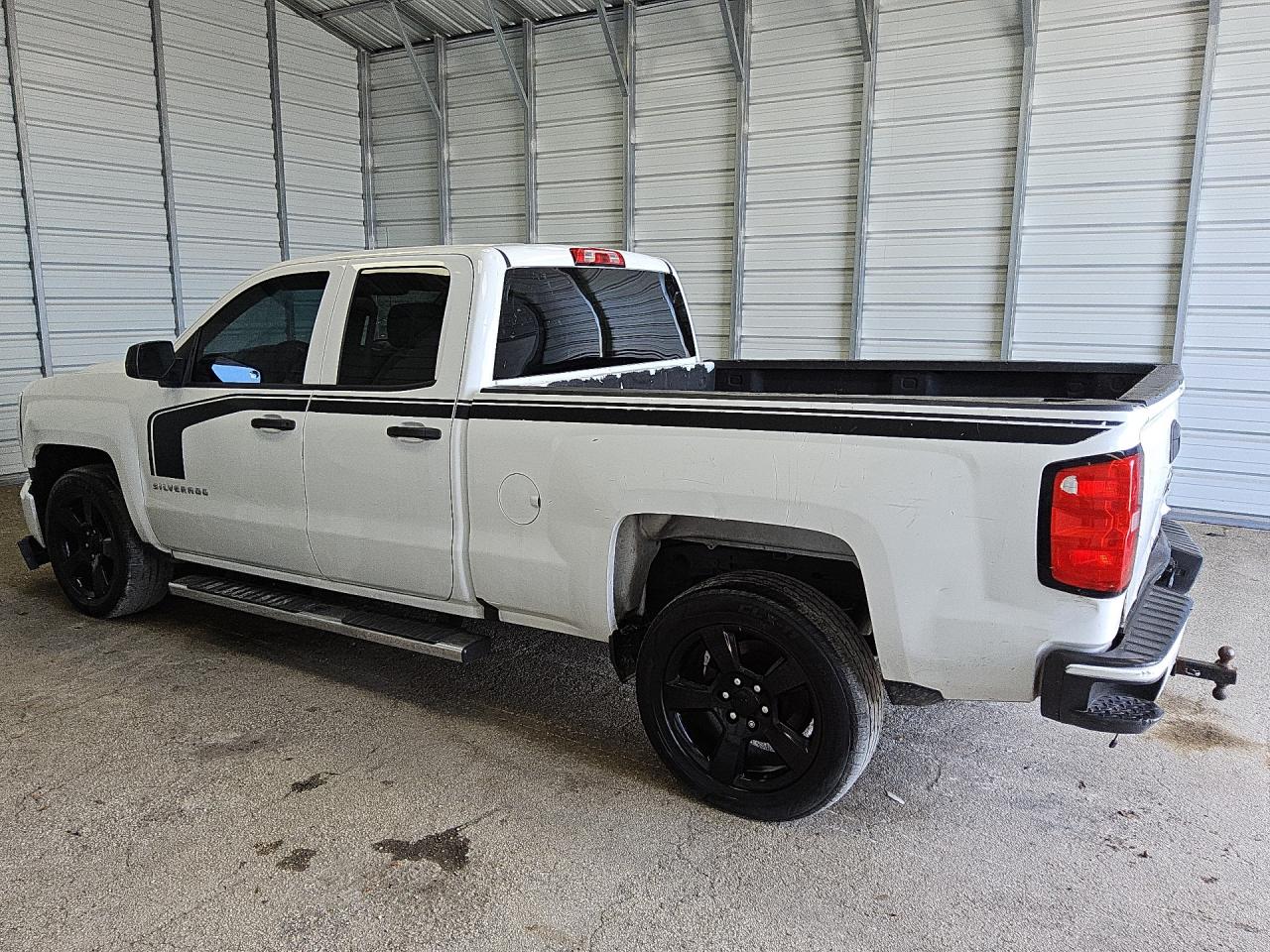 2017 Chevrolet Silverado C1500 Custom White vin: 1GCRCPEH9HZ288856 Damage: Left Tail Light, Cracked, Replacement Required