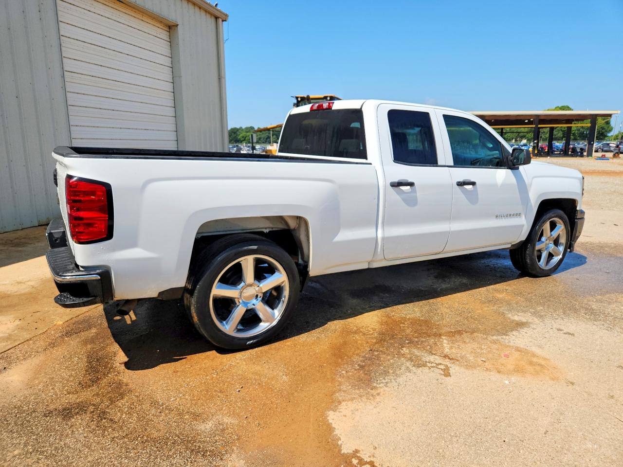 2015 Chevrolet Silverado C1500 Белый vin: 1GCRCPEHXFZ262697