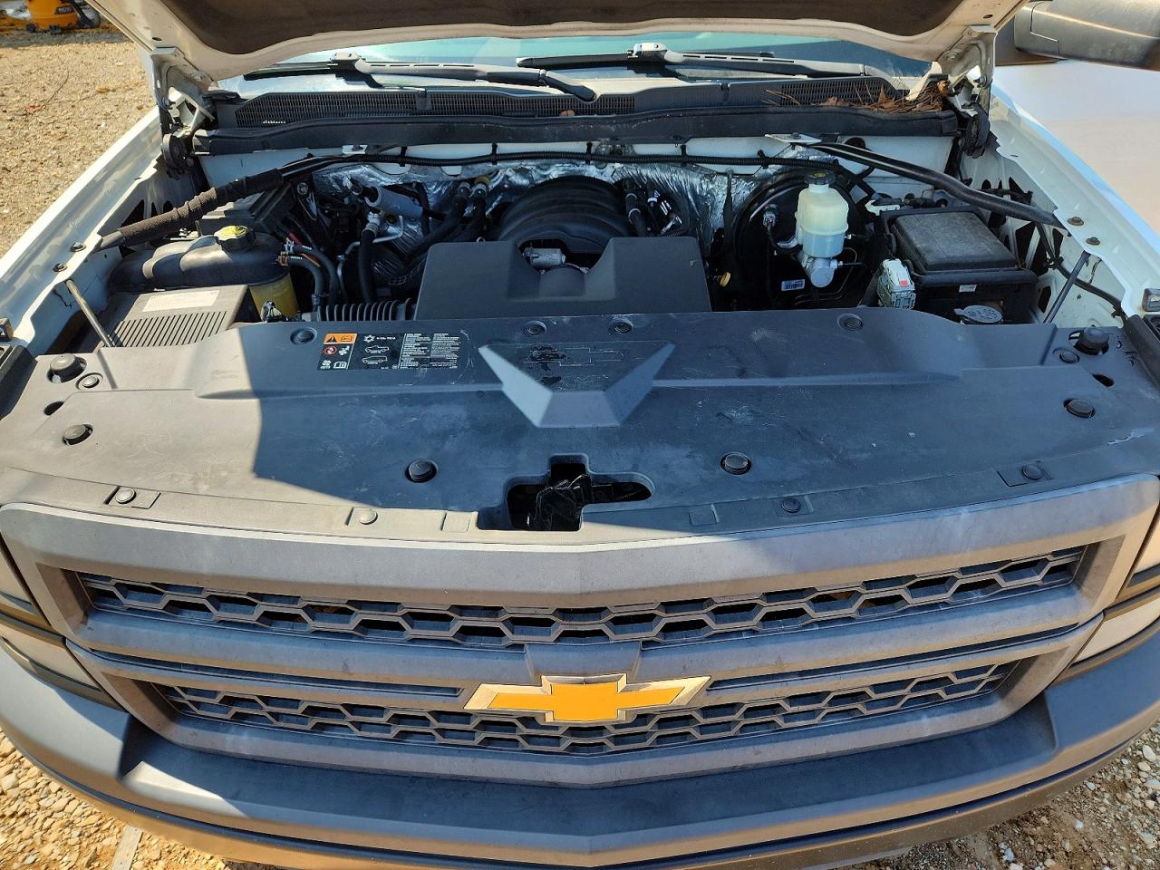 2015 Chevrolet Silverado C1500 Белый vin: 1GCRCPEHXFZ262697