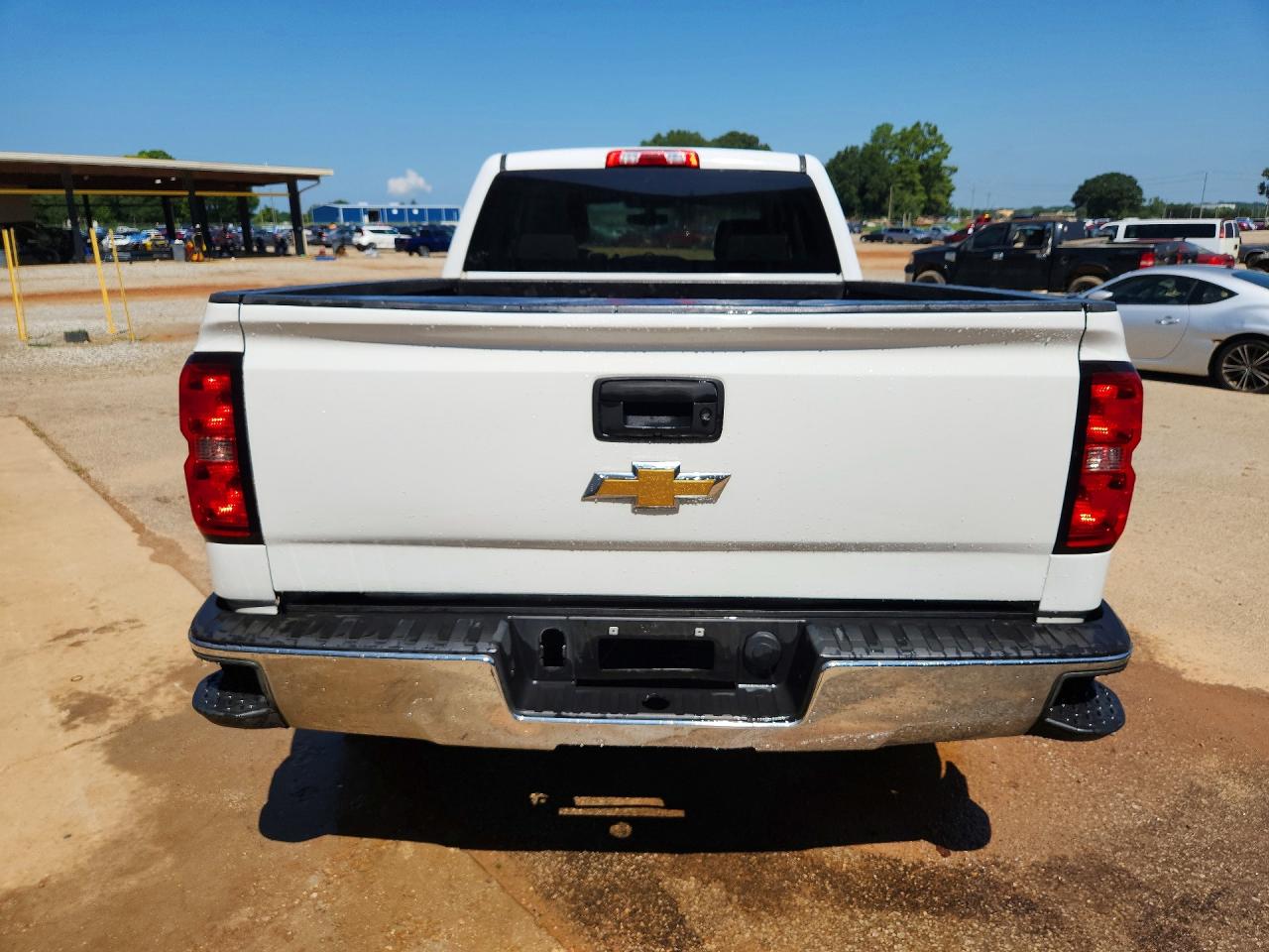 2015 Chevrolet Silverado C1500 Белый vin: 1GCRCPEHXFZ262697