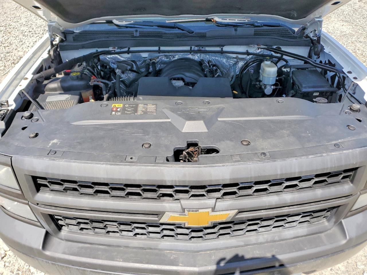 2015 Chevrolet Silverado C1500 Белый vin: 1GCRCPEHXFZ277703