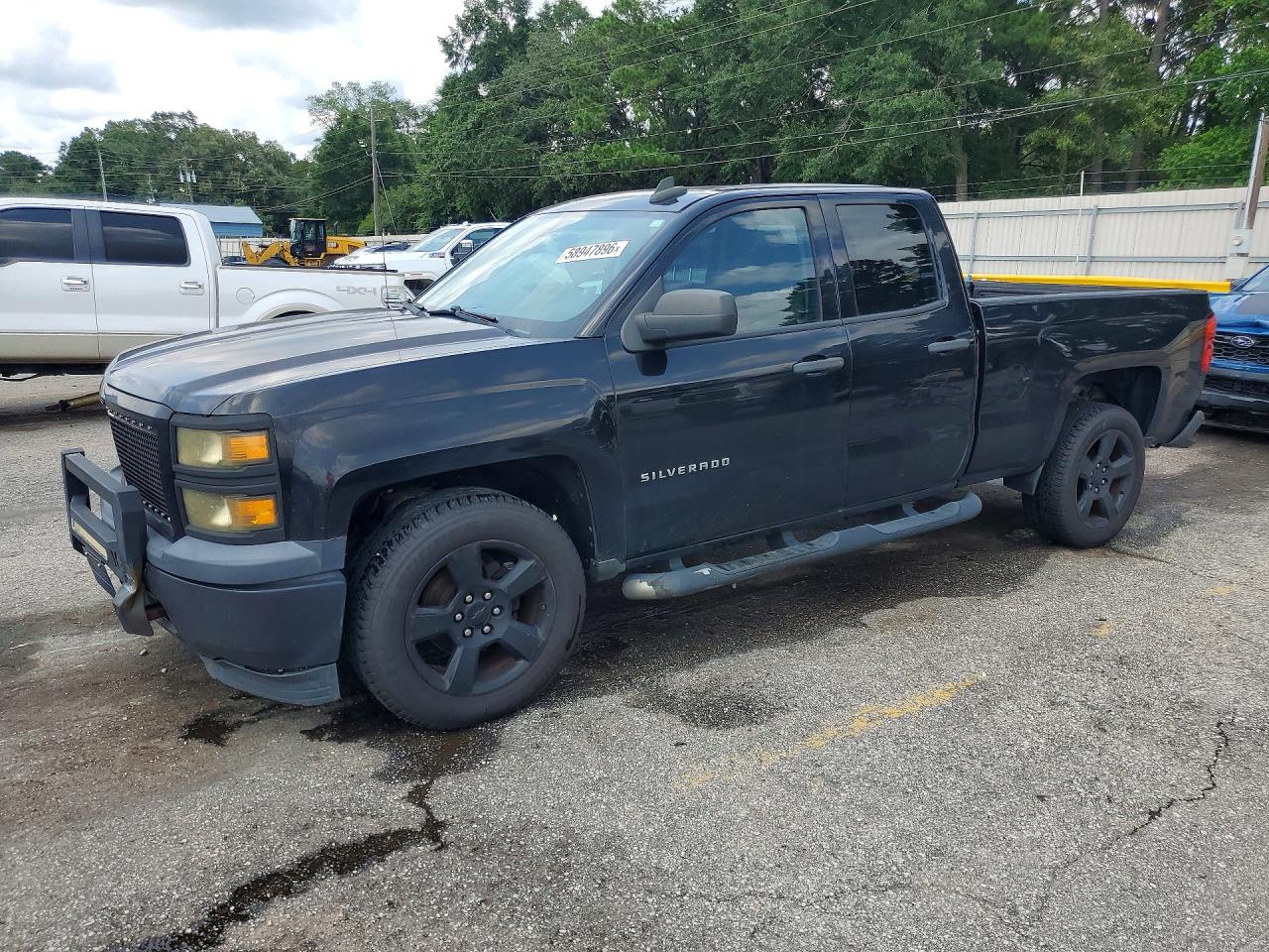 2015 Chevrolet Silverado C1500 Black vin: 1GCRCPEHXFZ315429