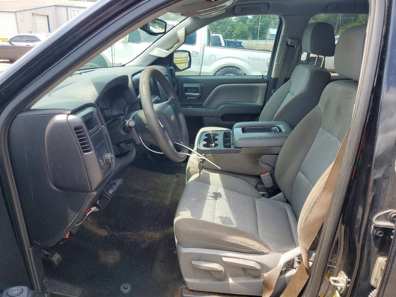 2015 Chevrolet Silverado C1500 Black vin: 1GCRCPEHXFZ315429