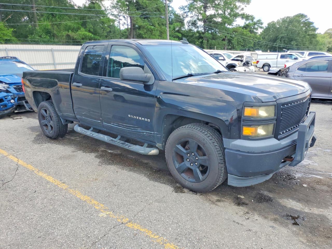 2015 Chevrolet Silverado C1500 Black vin: 1GCRCPEHXFZ315429