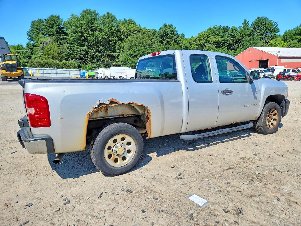 2012 Chevrolet Silverado C1500 Silver vin: 1GCRCPEX0CZ148369