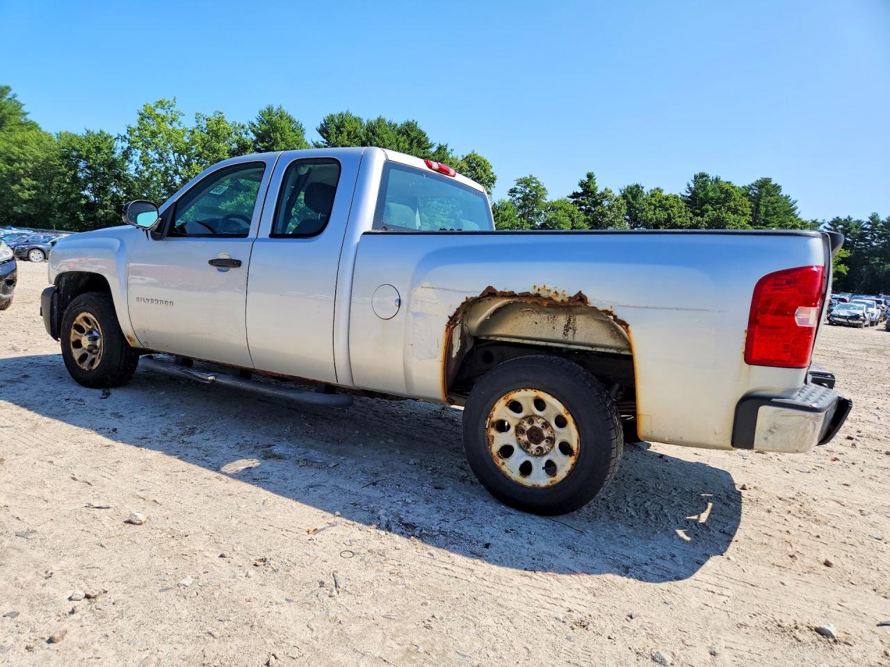 2012 Chevrolet Silverado C1500 Silver vin: 1GCRCPEX0CZ148369
