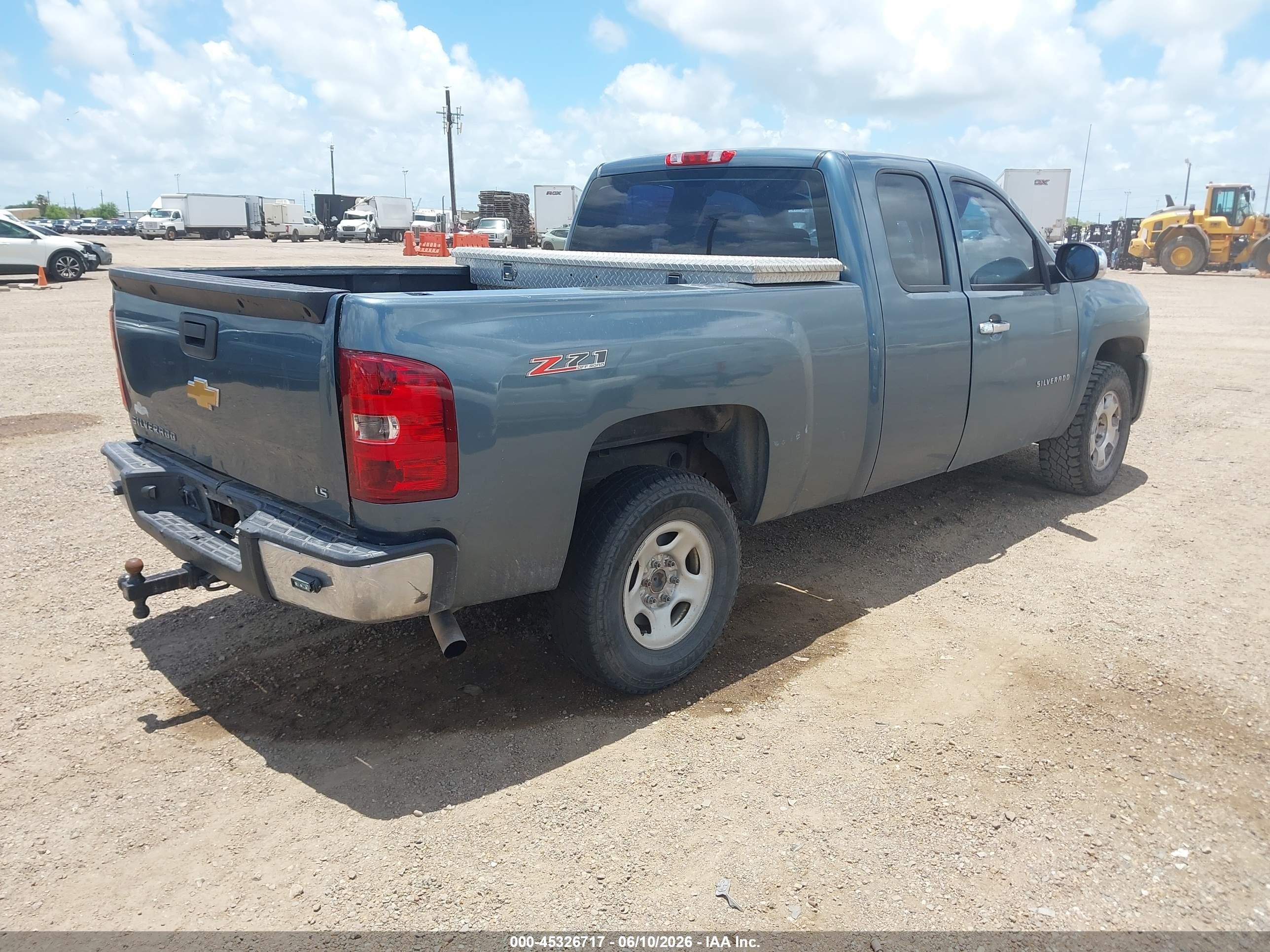 2012 Chevrolet Silverado 1500 Work Truck Blue vin: 1GCRCPEX0CZ183574