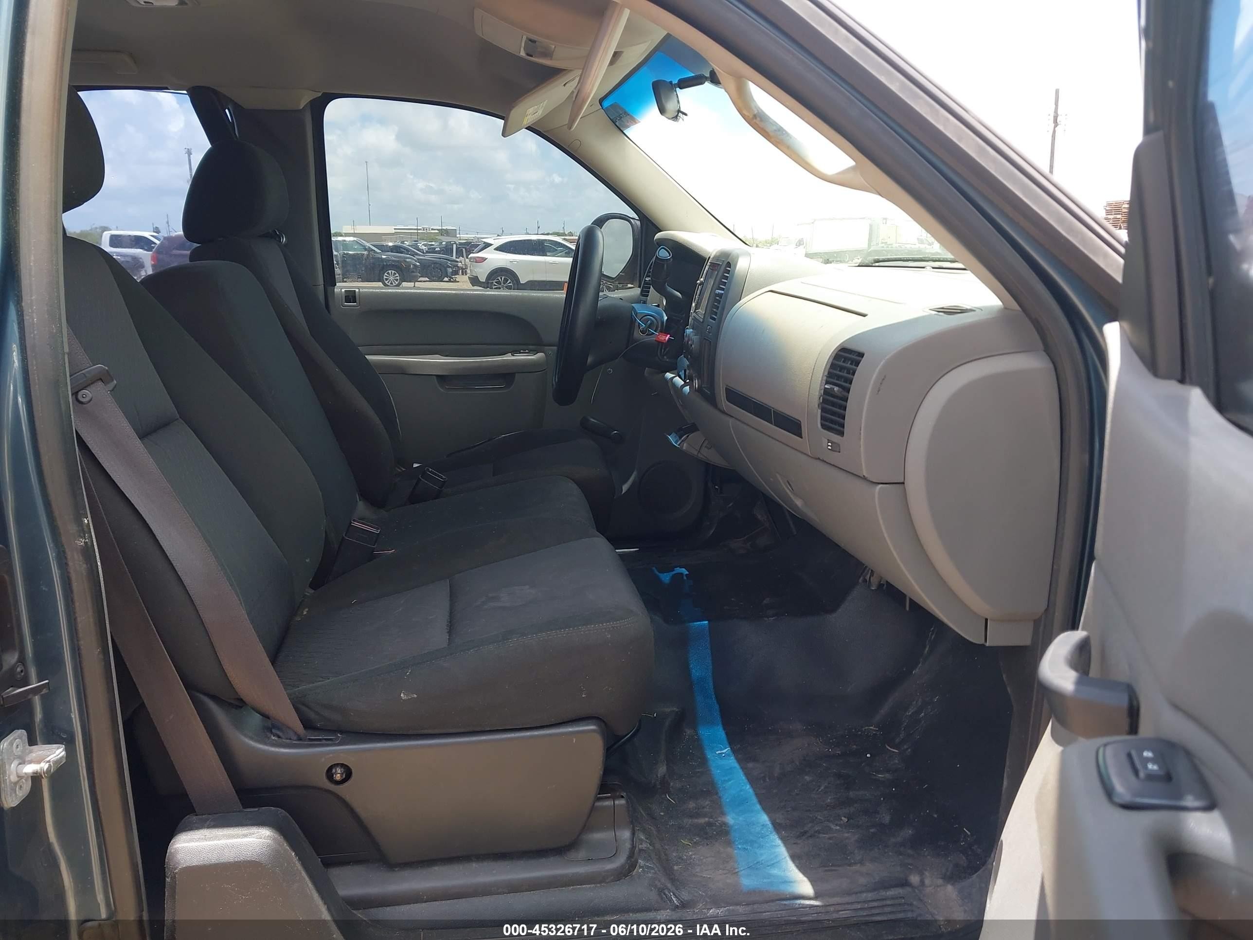 2012 Chevrolet Silverado 1500 Work Truck Blue vin: 1GCRCPEX0CZ183574
