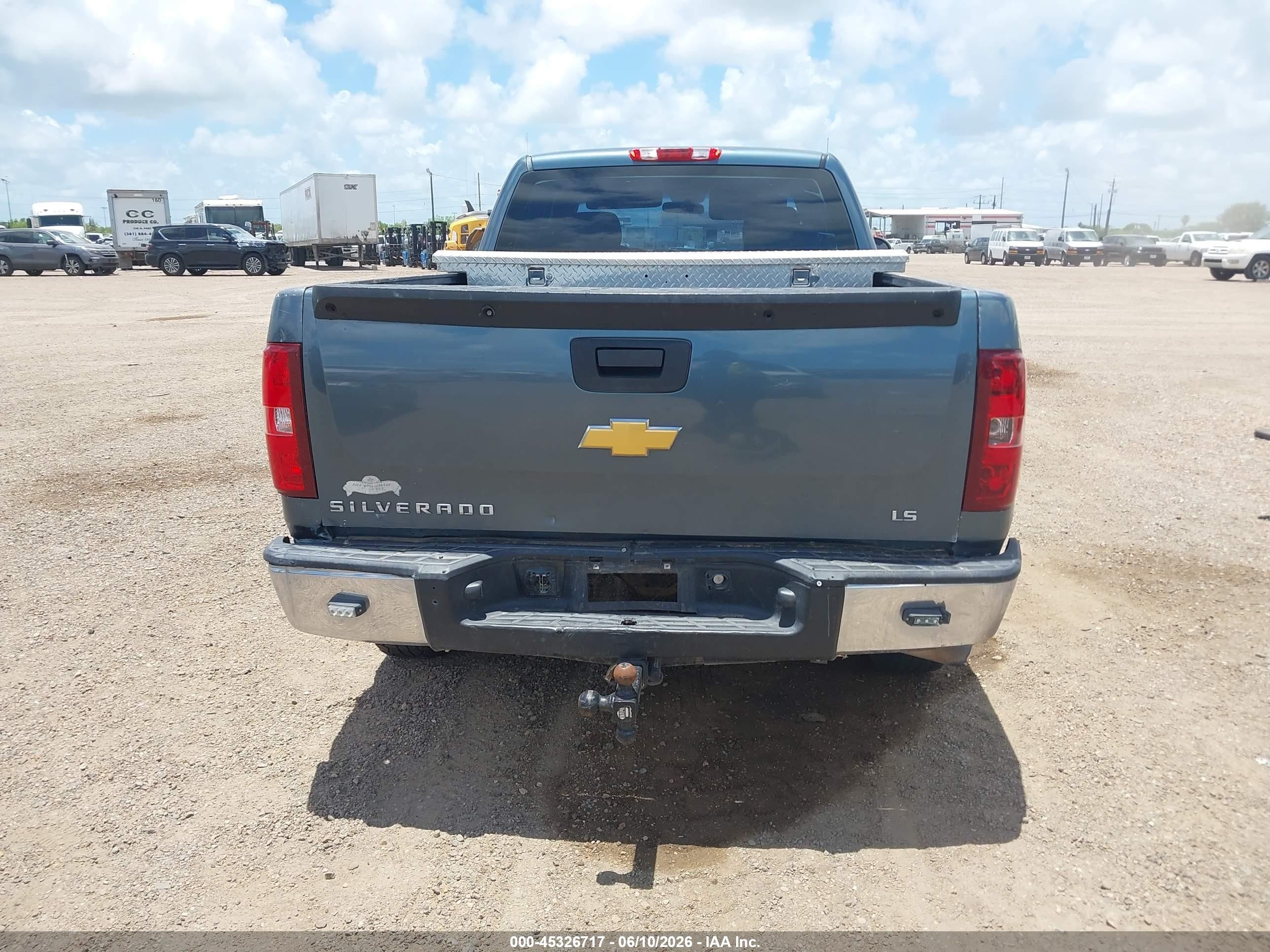 2012 Chevrolet Silverado 1500 Work Truck Blue vin: 1GCRCPEX0CZ183574