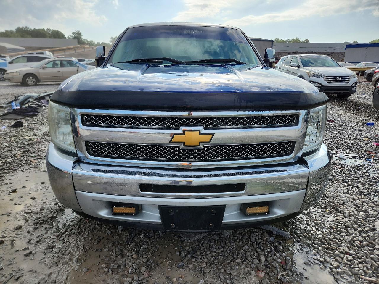 2013 Chevrolet Silverado C1500 Blue vin: 1GCRCPEX1DZ156031
