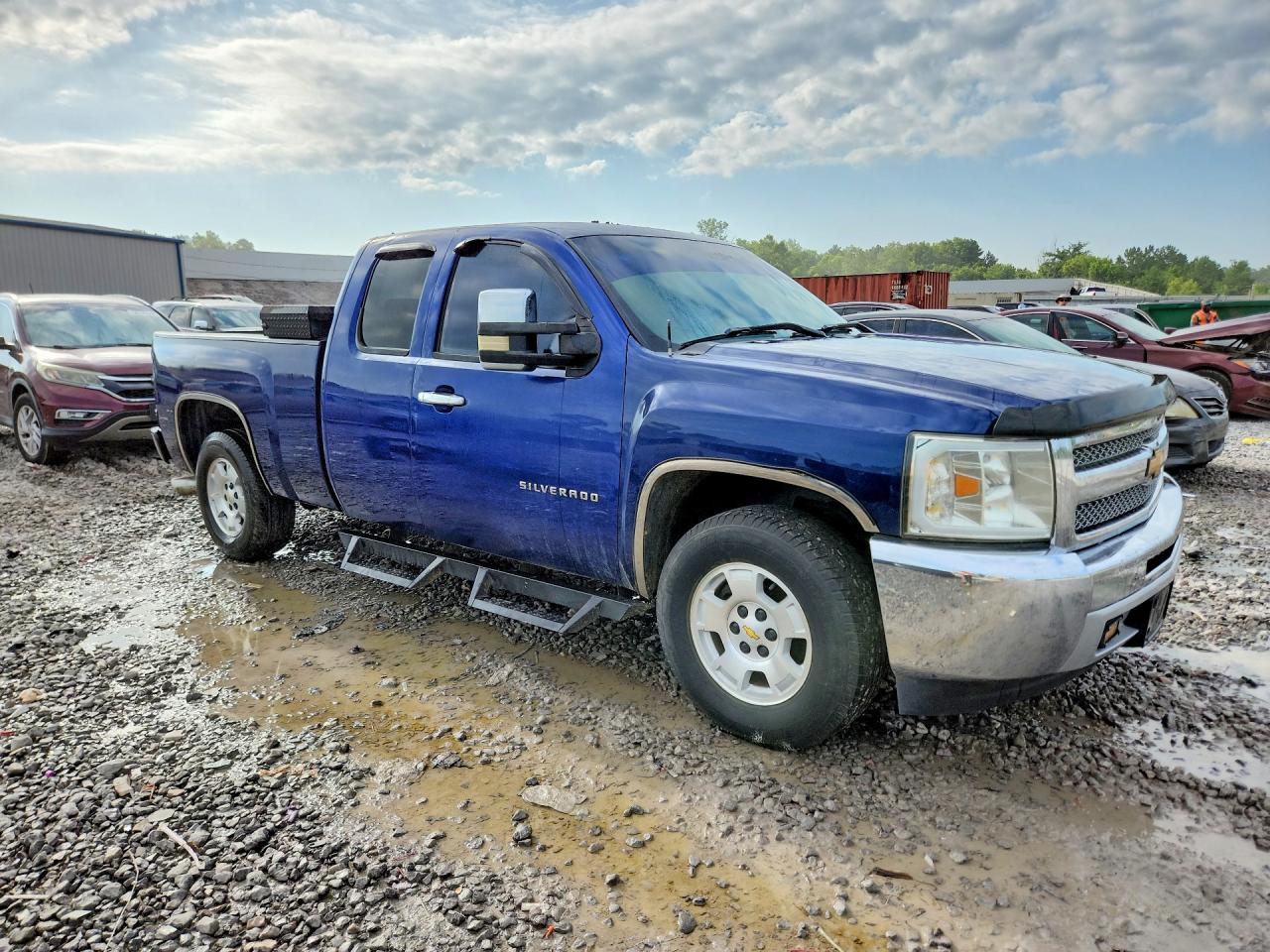 2013 Chevrolet Silverado C1500 Blue vin: 1GCRCPEX1DZ156031