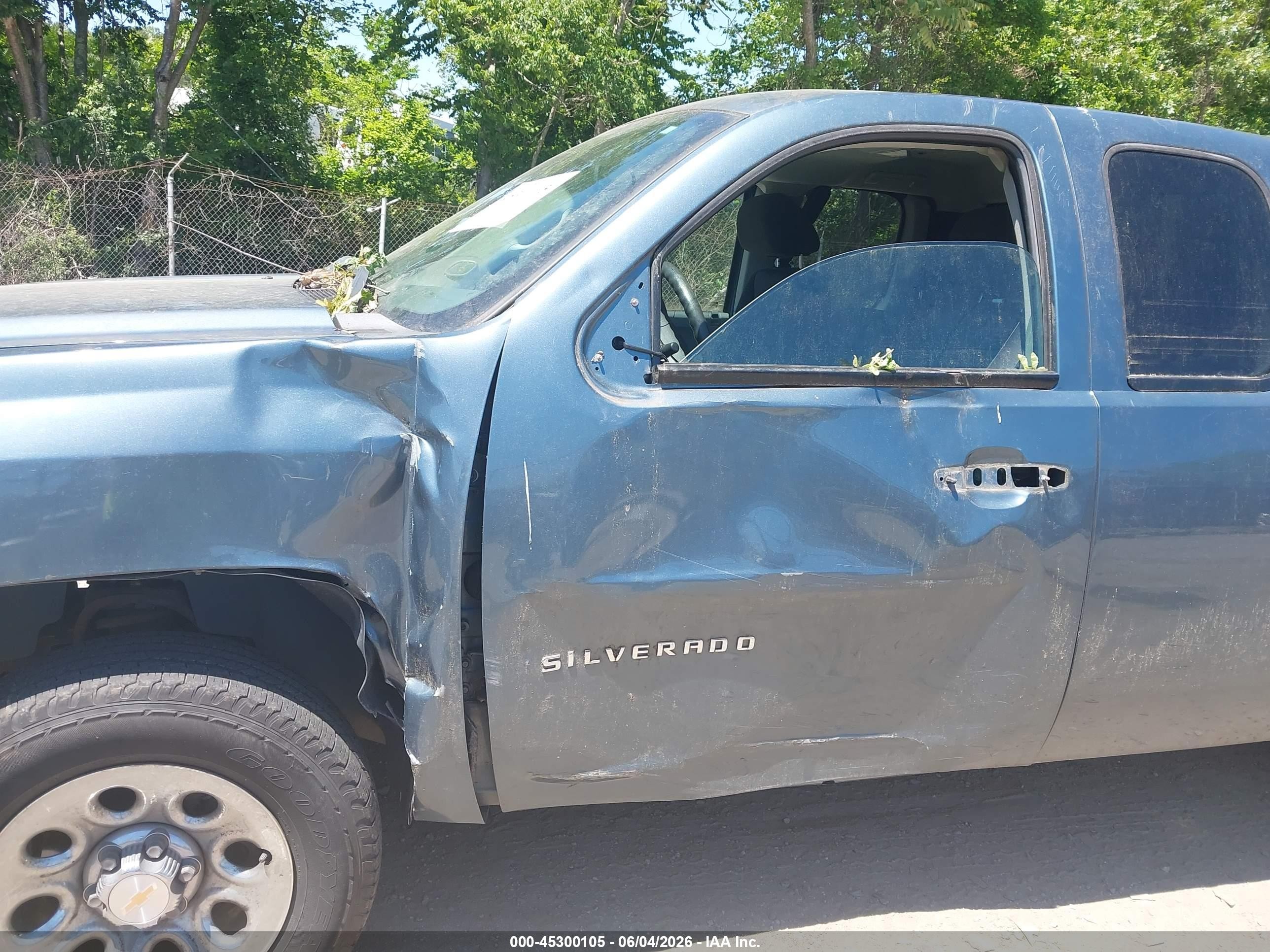2013 Chevrolet Silverado 1500 Work Truck Синий vin: 1GCRCPEX1DZ175985