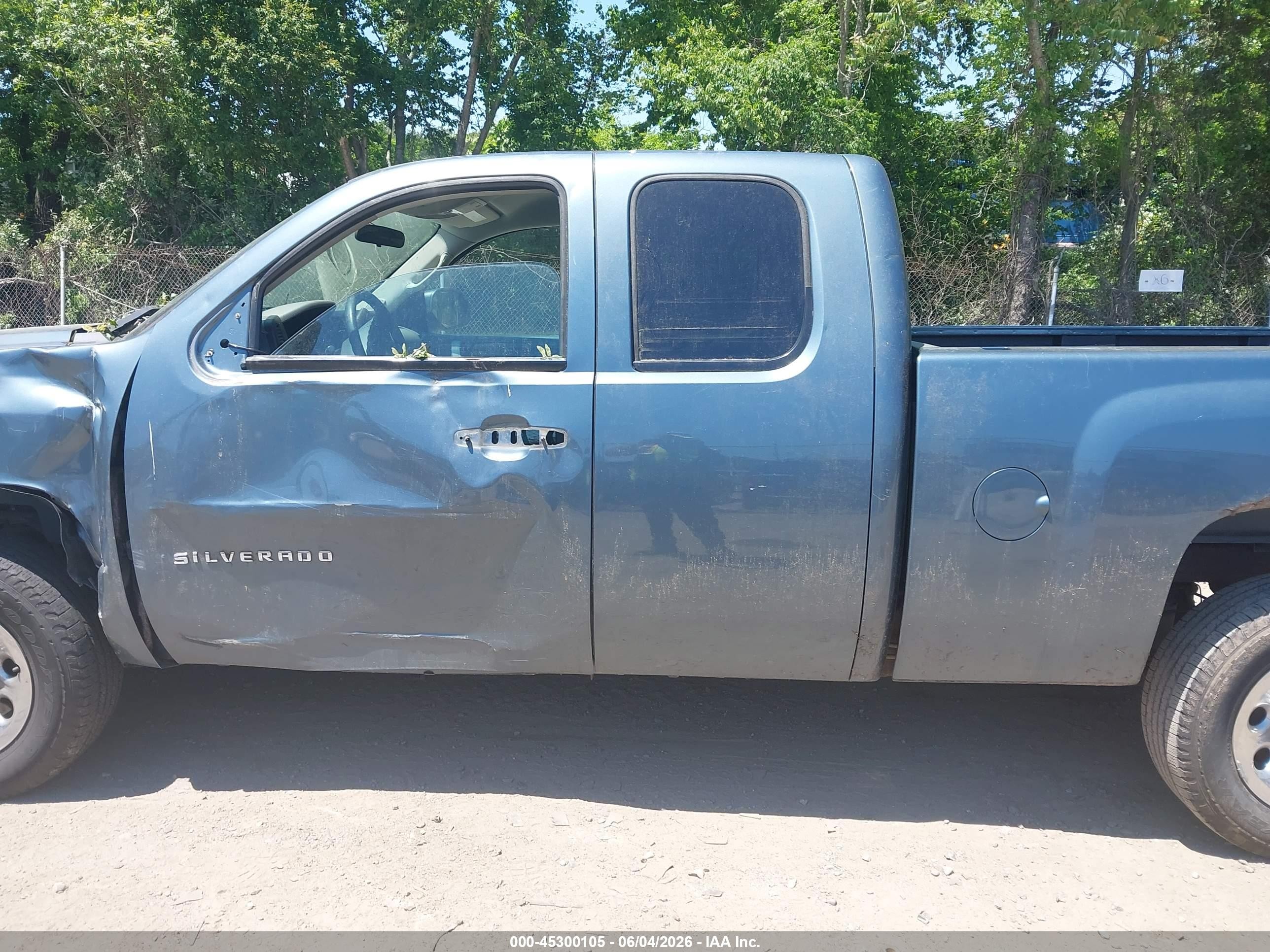 2013 Chevrolet Silverado 1500 Work Truck Синий vin: 1GCRCPEX1DZ175985