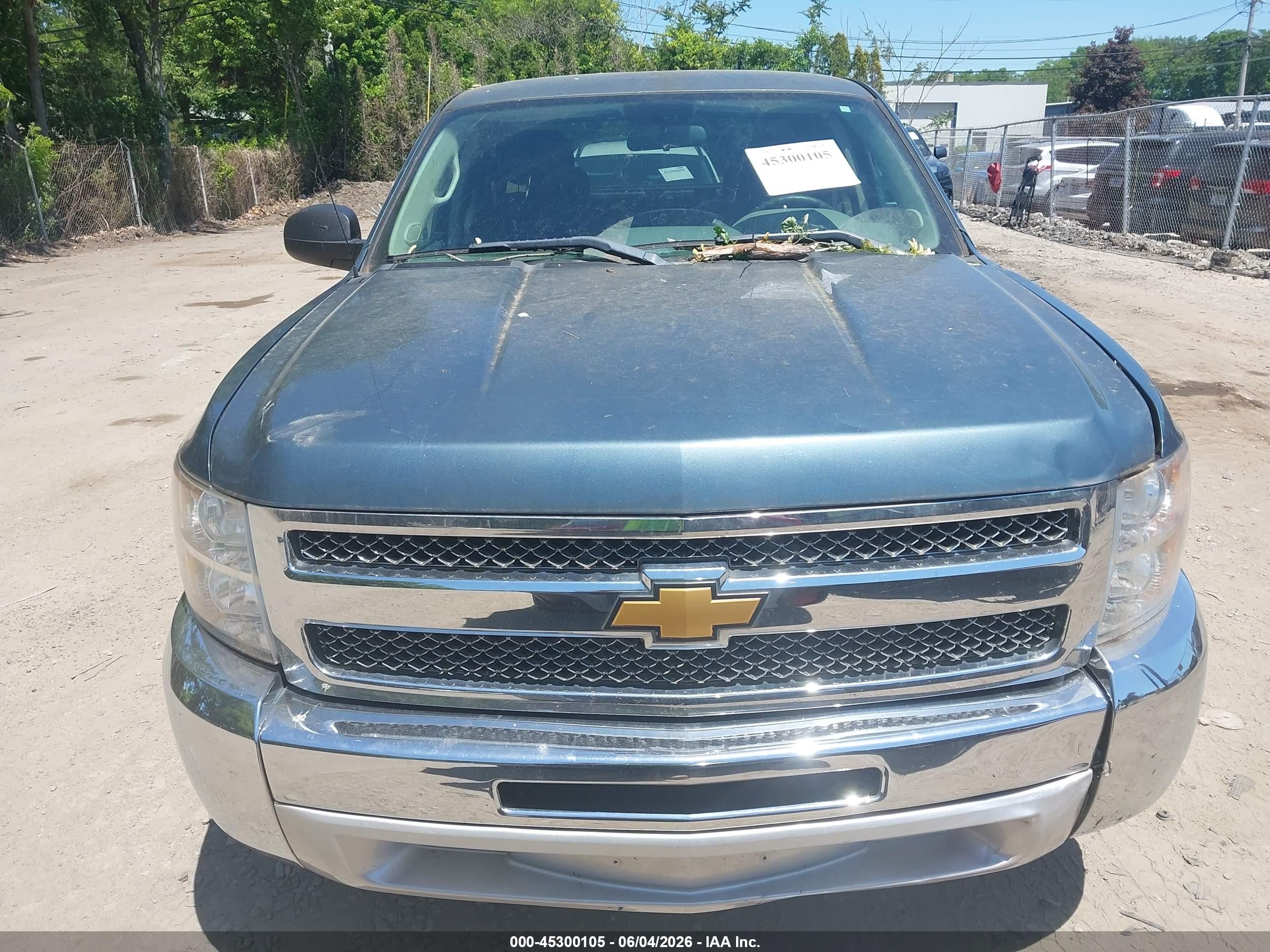 2013 Chevrolet Silverado 1500 Work Truck Синий vin: 1GCRCPEX1DZ175985