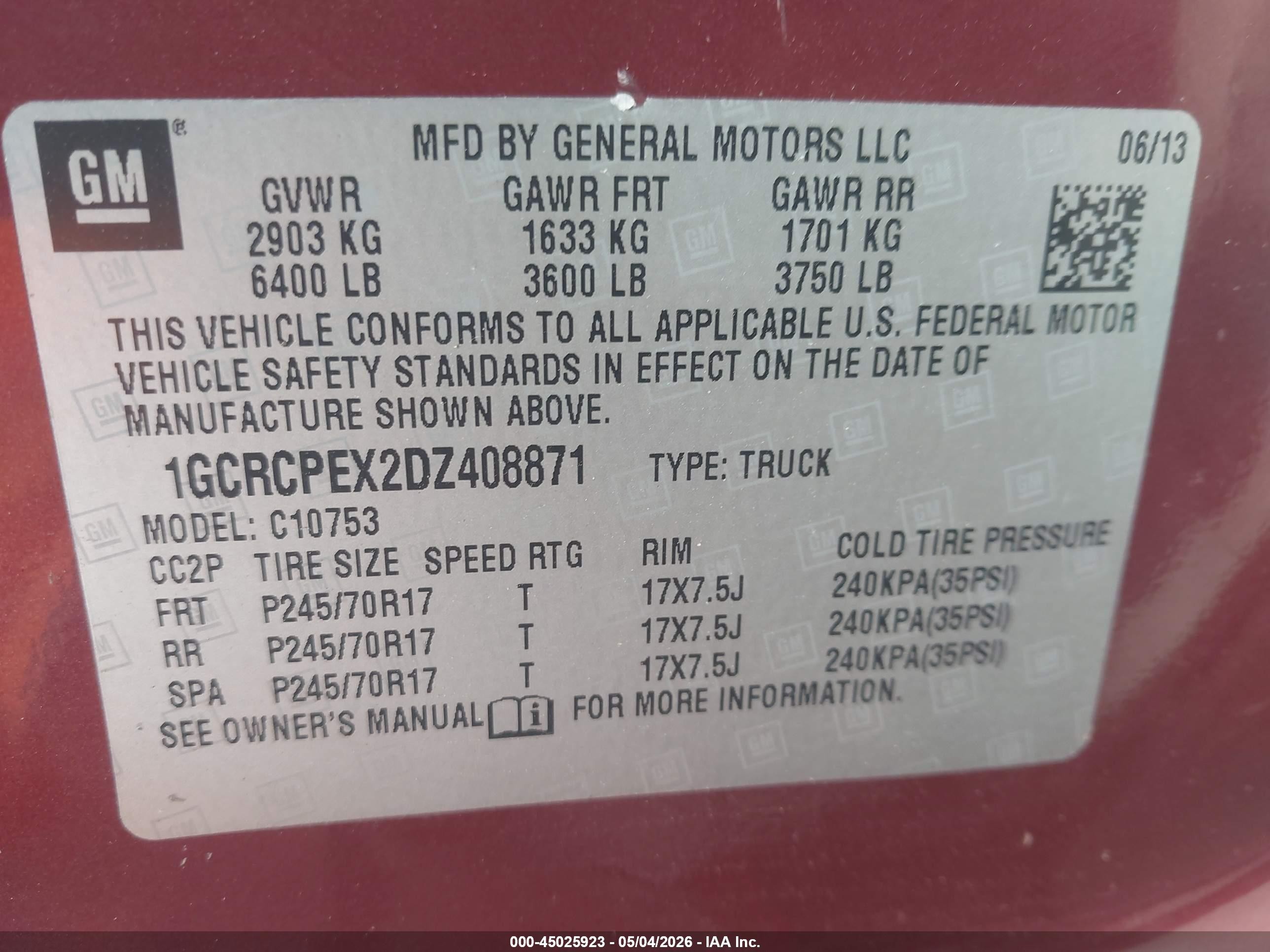 2013 Chevrolet Silverado 1500 Work Truck Maroon vin: 1GCRCPEX2DZ408871