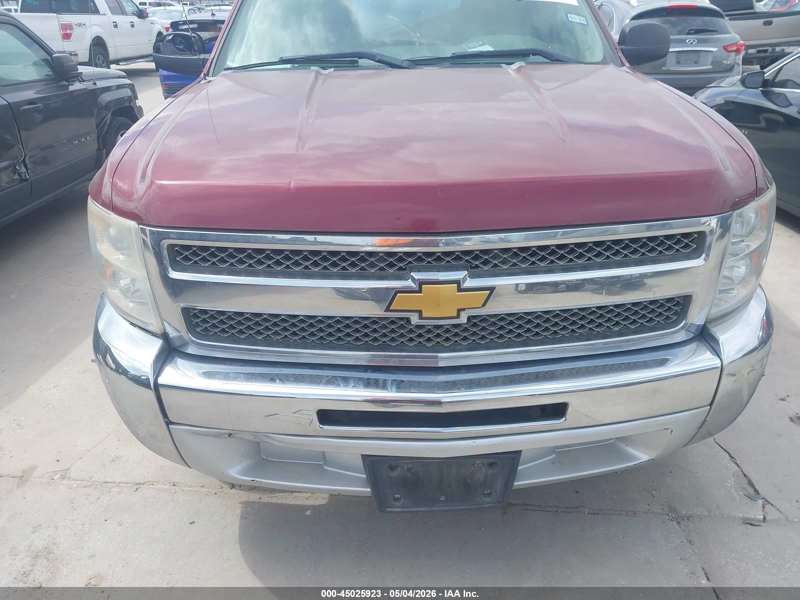 2013 Chevrolet Silverado 1500 Work Truck Maroon vin: 1GCRCPEX2DZ408871